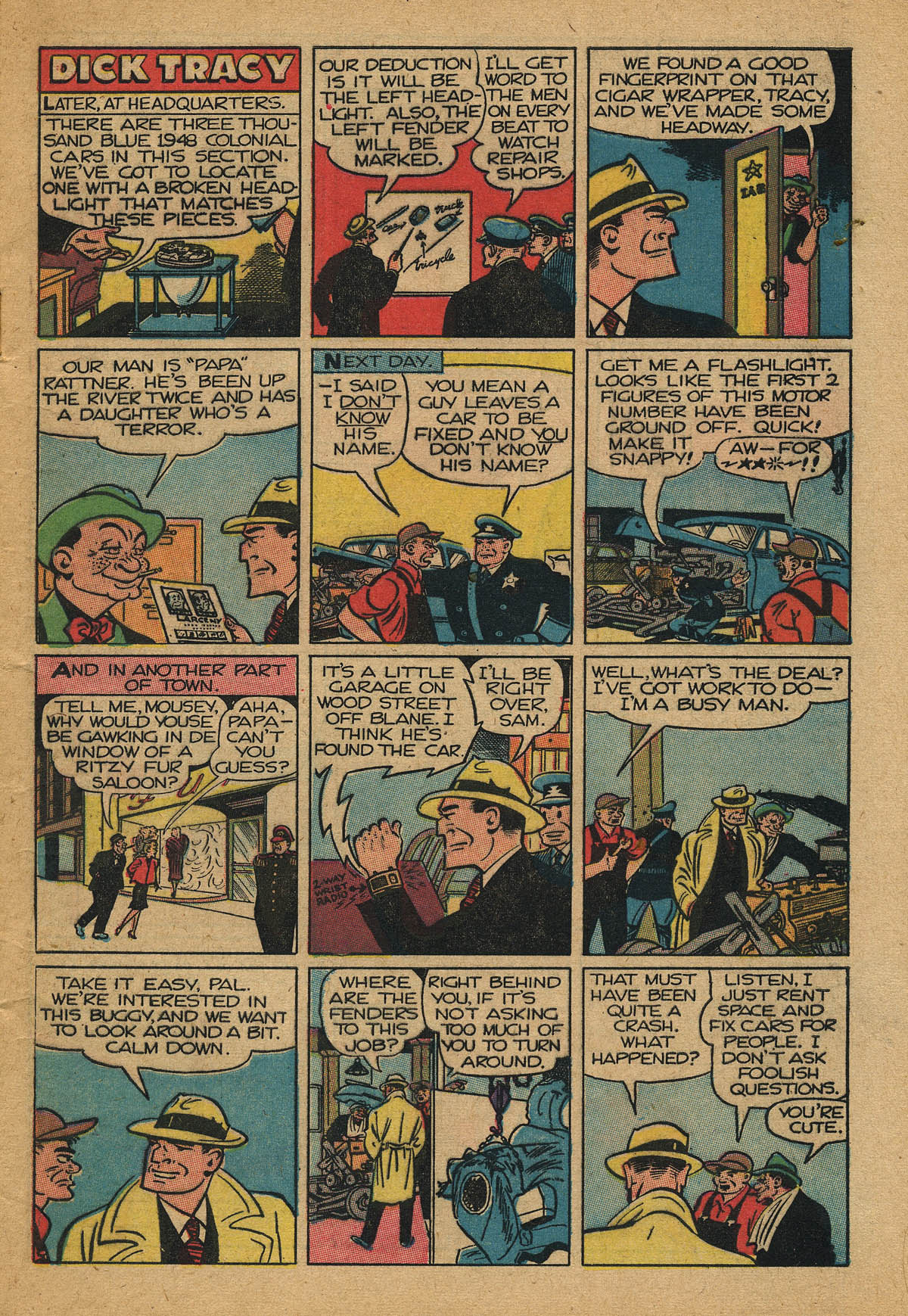 Read online Dick Tracy comic -  Issue #63 - 5