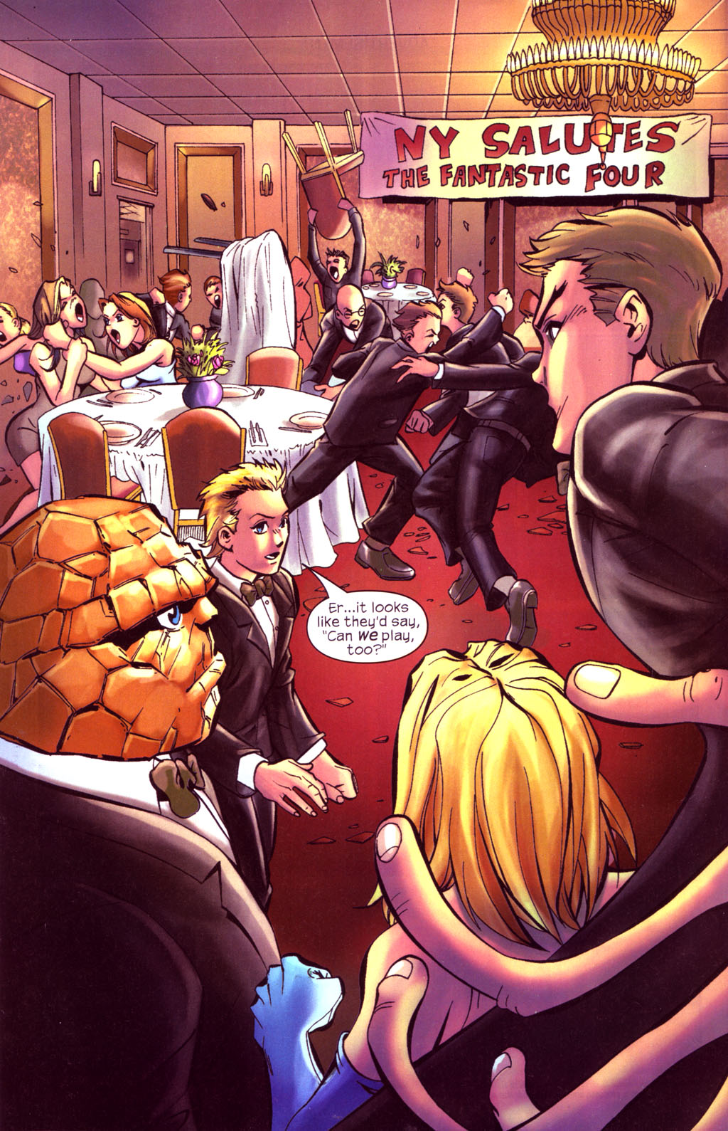Read online Marvel Age Fantastic Four comic -  Issue #7 - 8