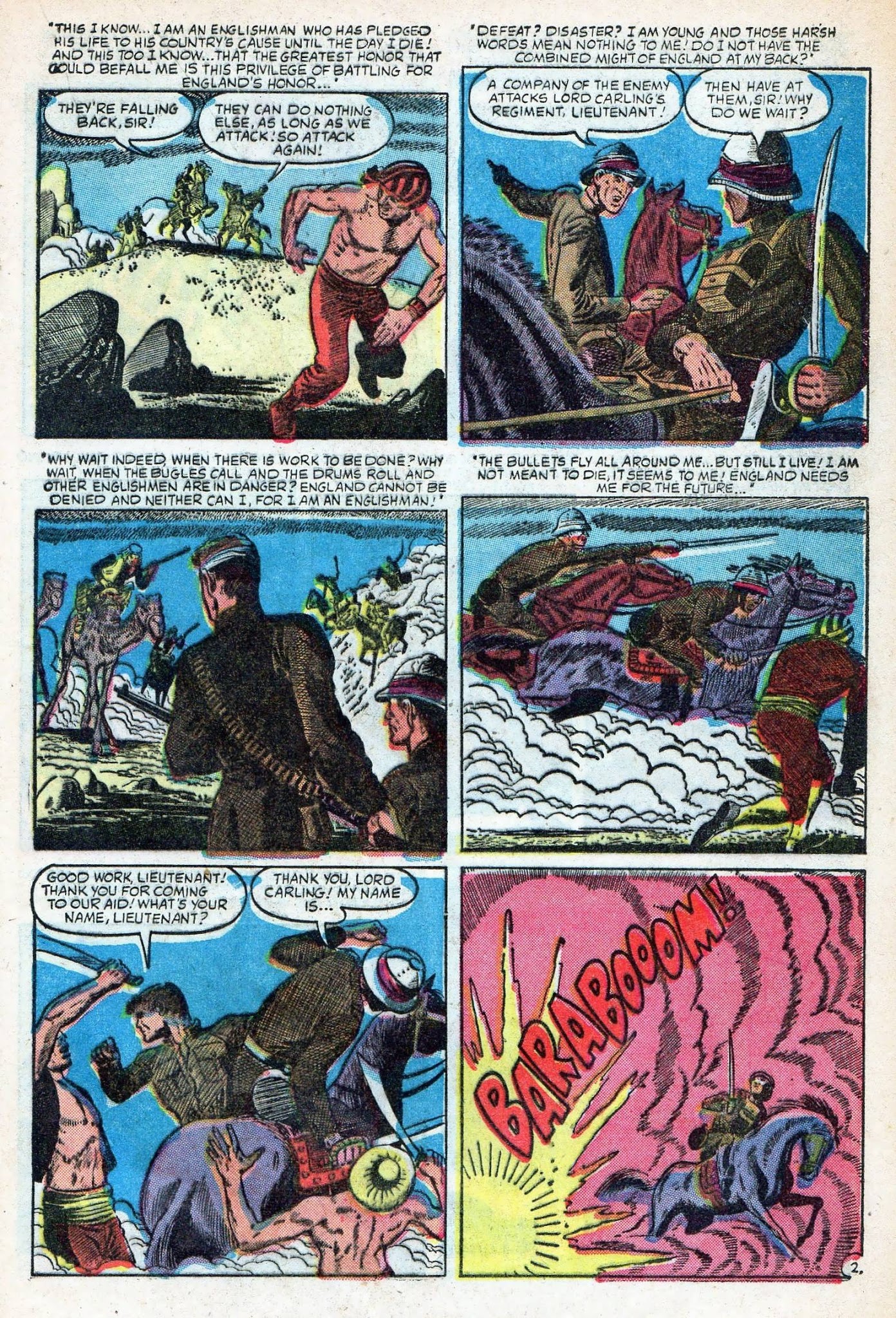 Read online War Comics comic -  Issue #36 - 21
