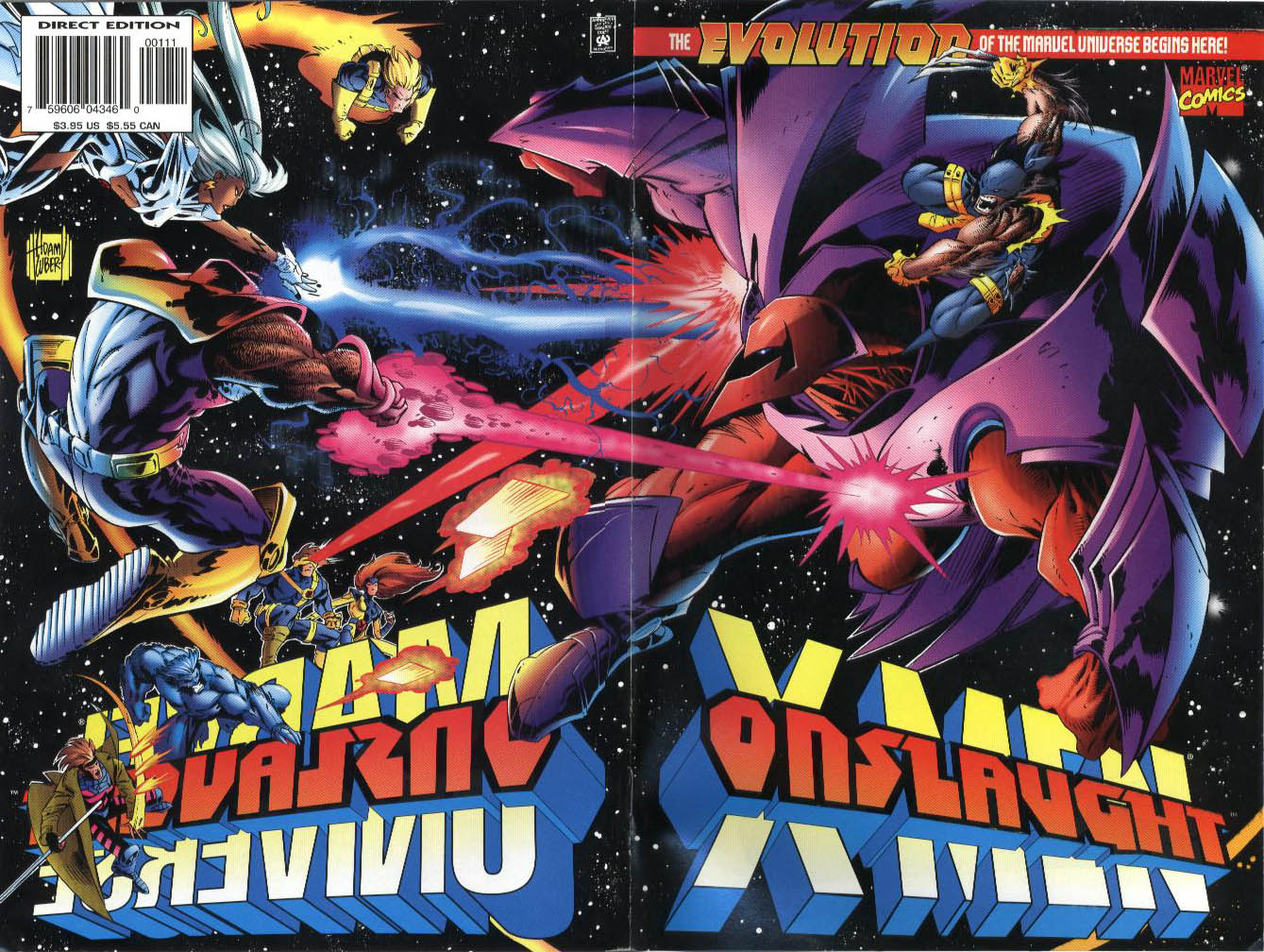 Read online Onslaught: X-Men comic -  Issue # Full - 1