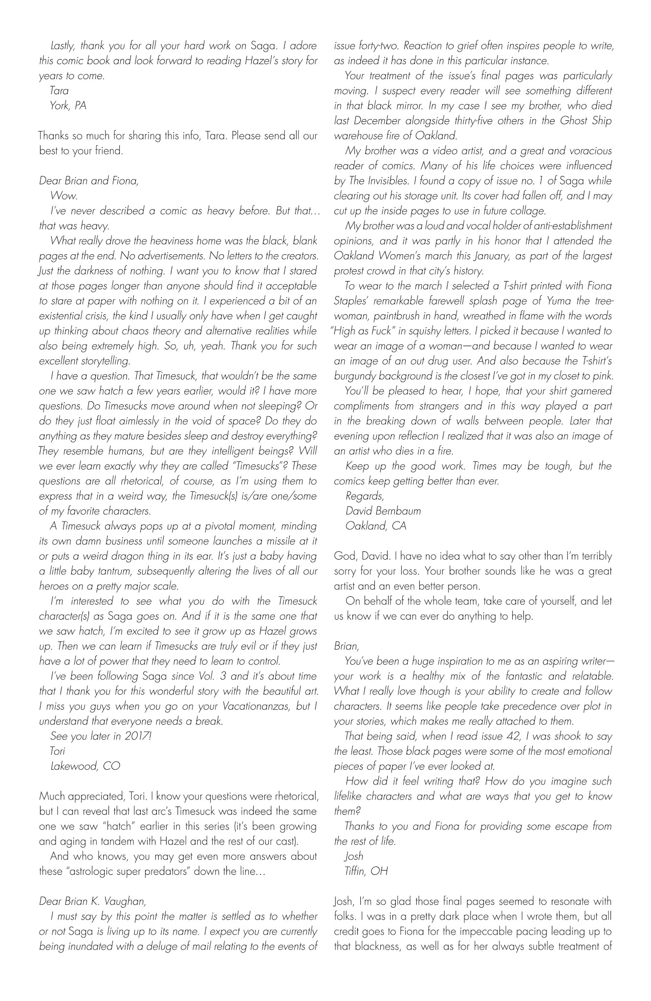 Read online Saga comic -  Issue #45 - 26