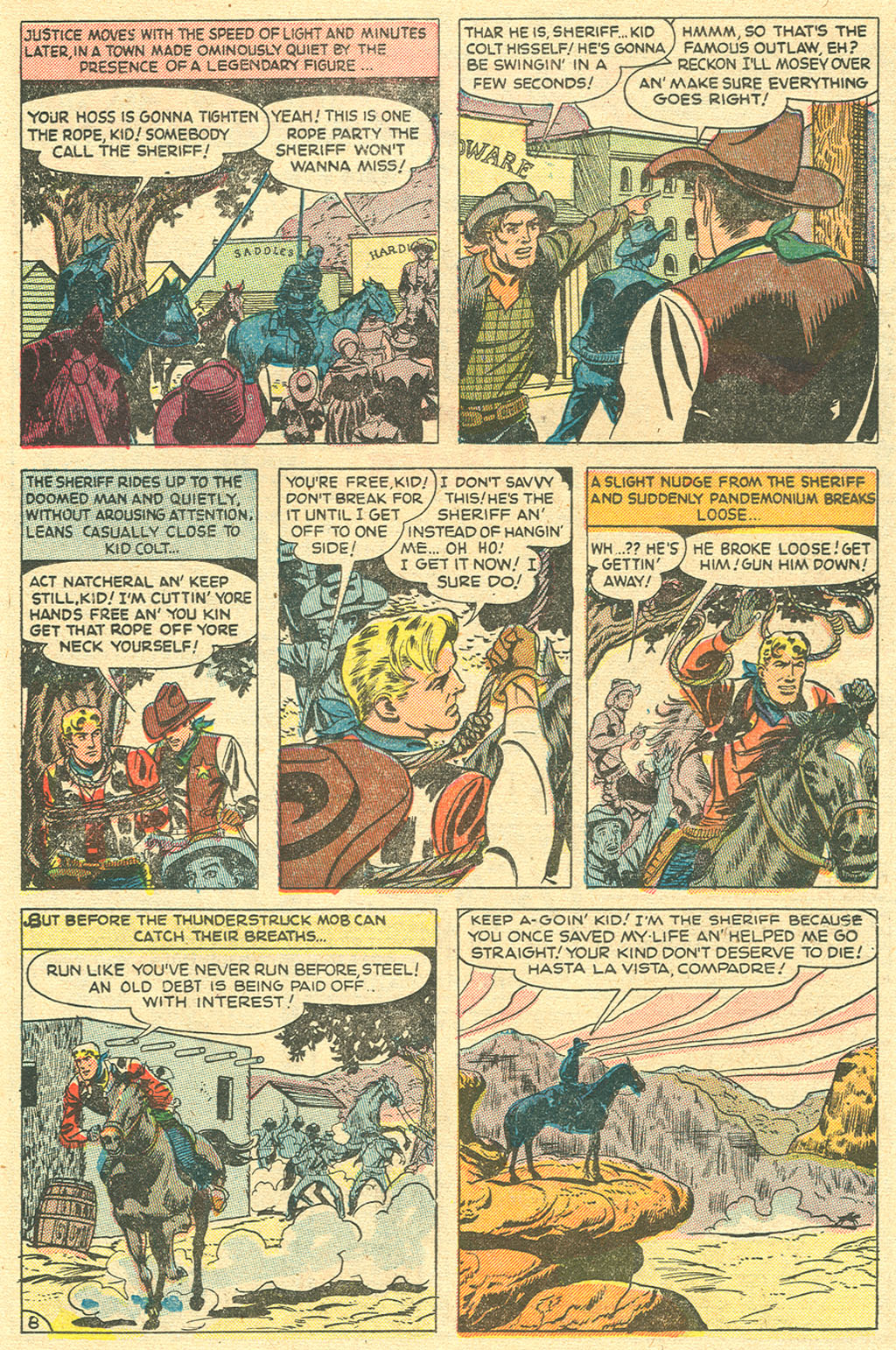 Read online Kid Colt Outlaw comic -  Issue #10 - 39