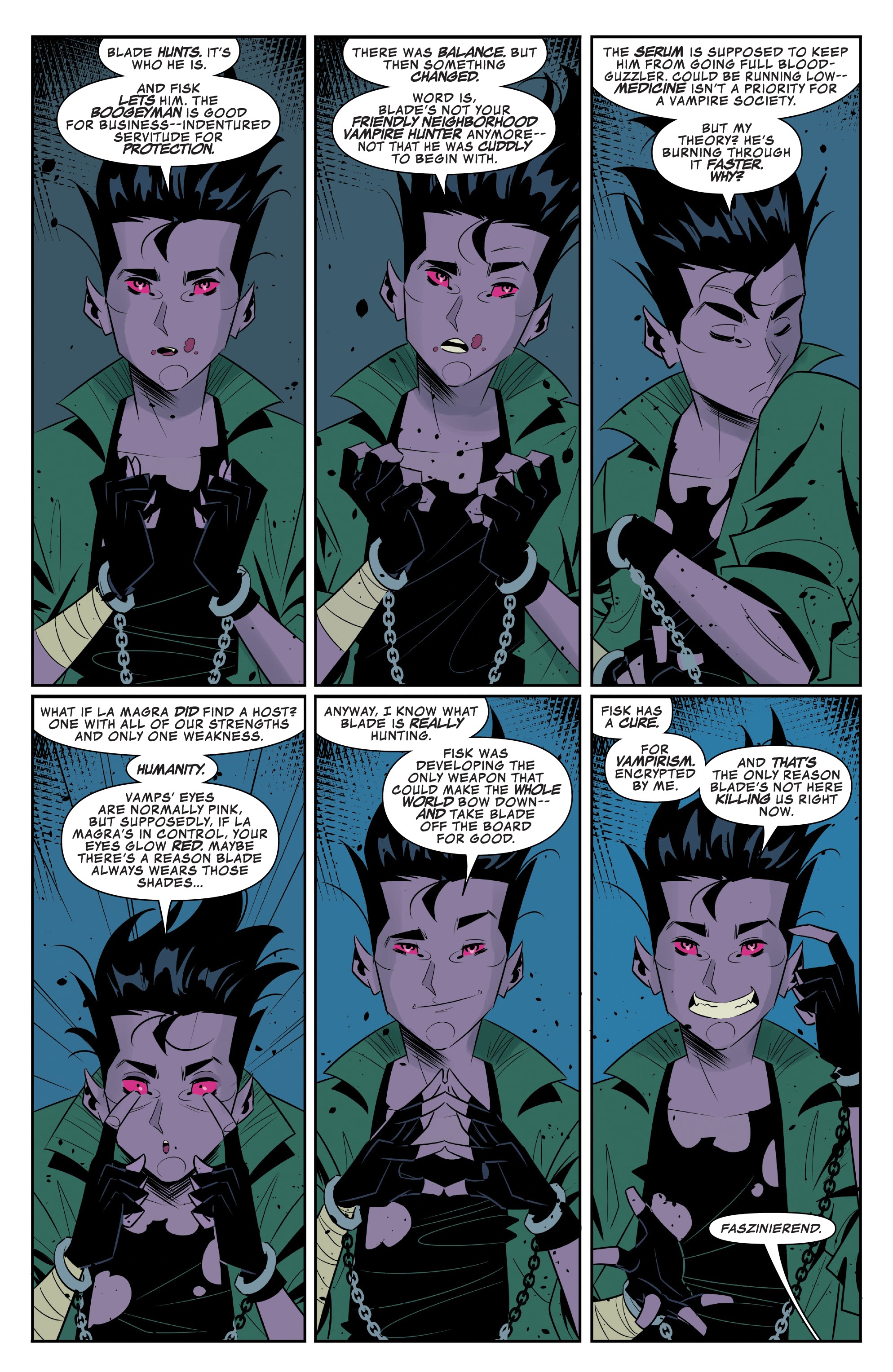 Read online The Darkhold comic -  Issue # Blade - 11