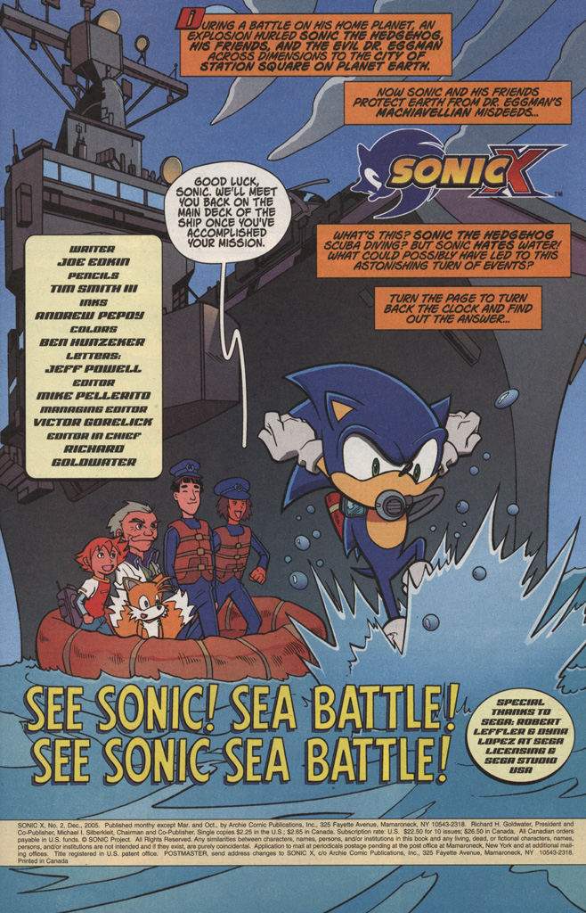 Read online Sonic X comic -  Issue #2 - 3