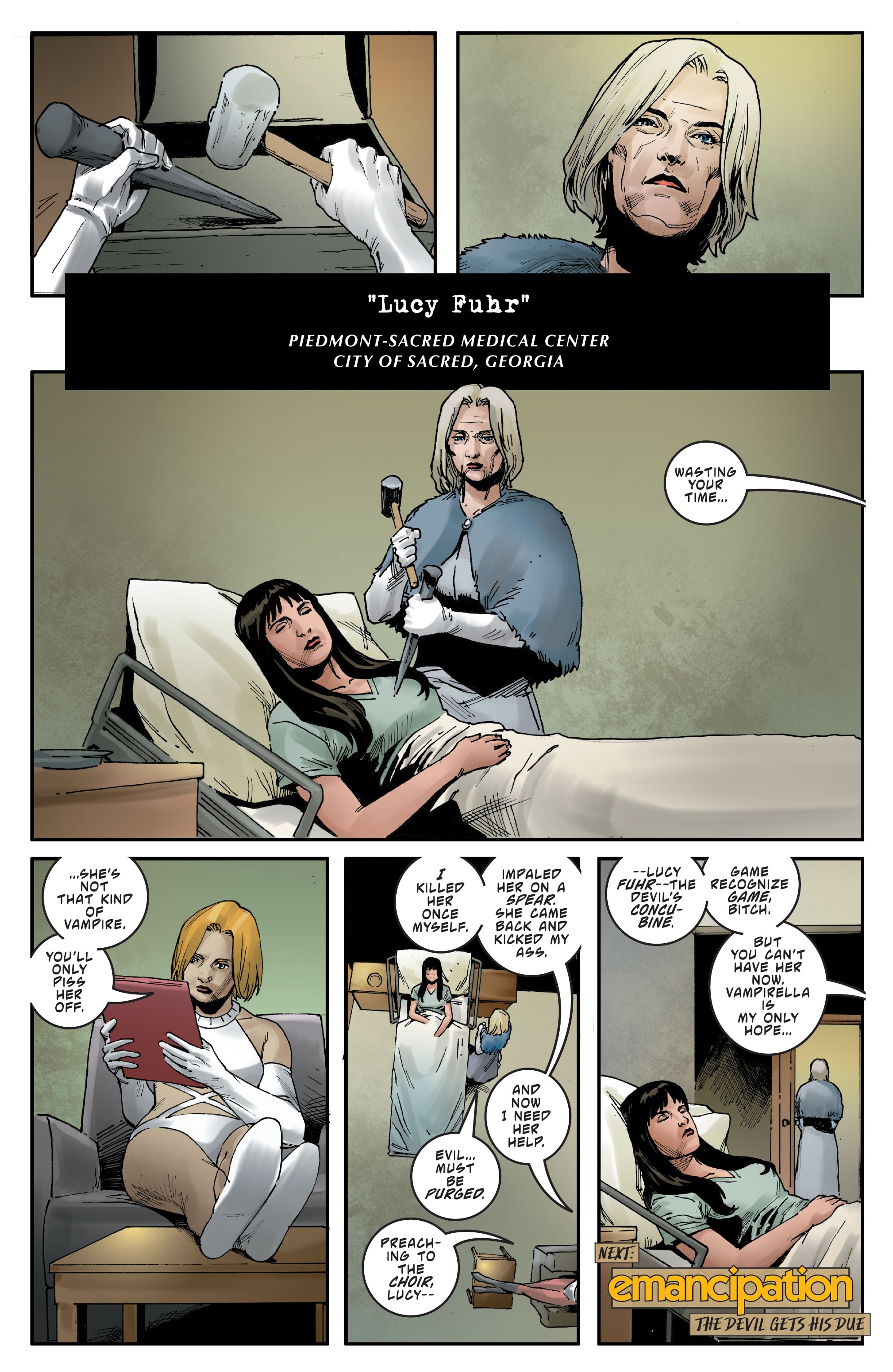Read online Sacred Six comic -  Issue #9 - 25