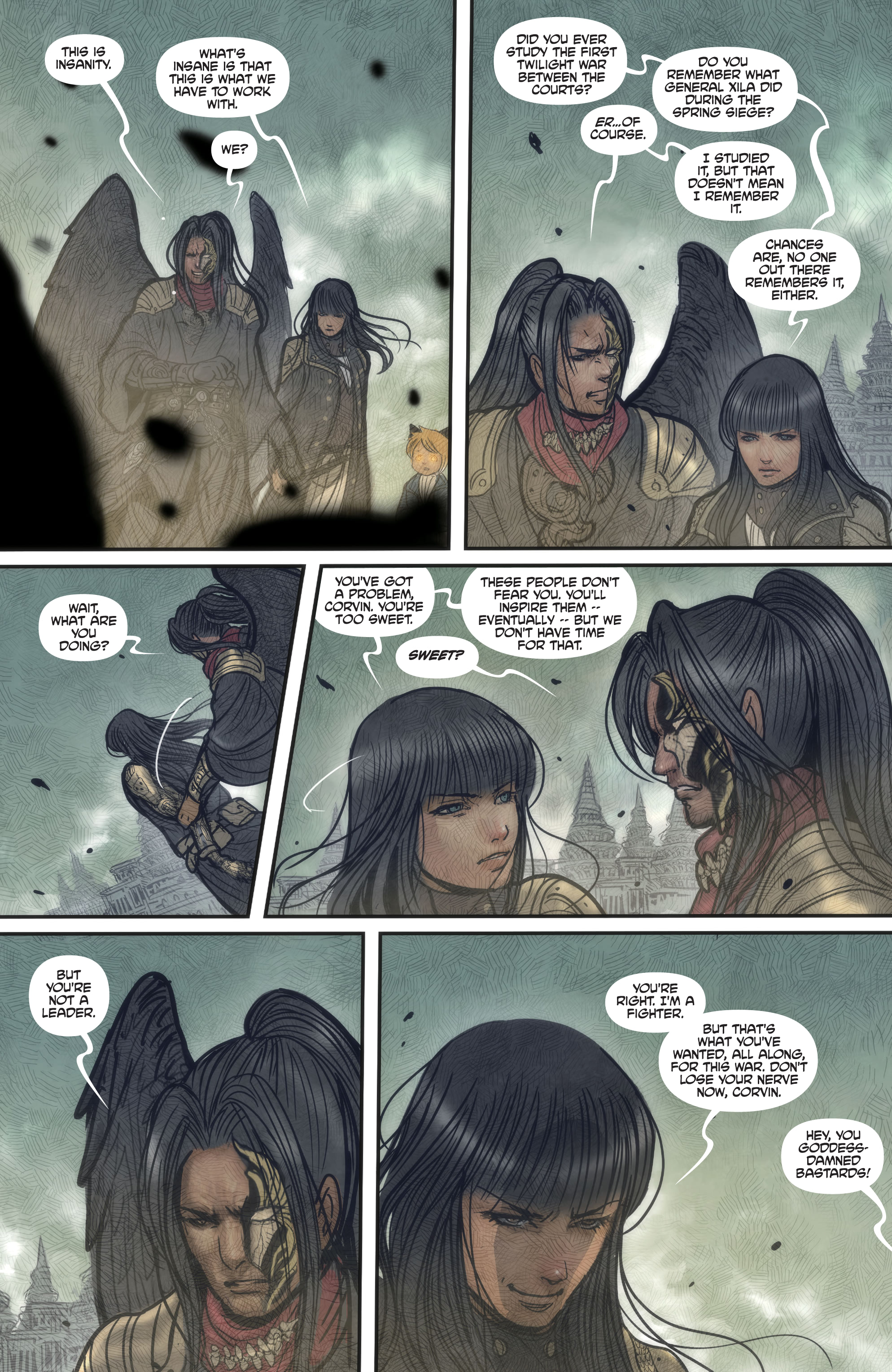 Read online Monstress comic -  Issue #26 - 21
