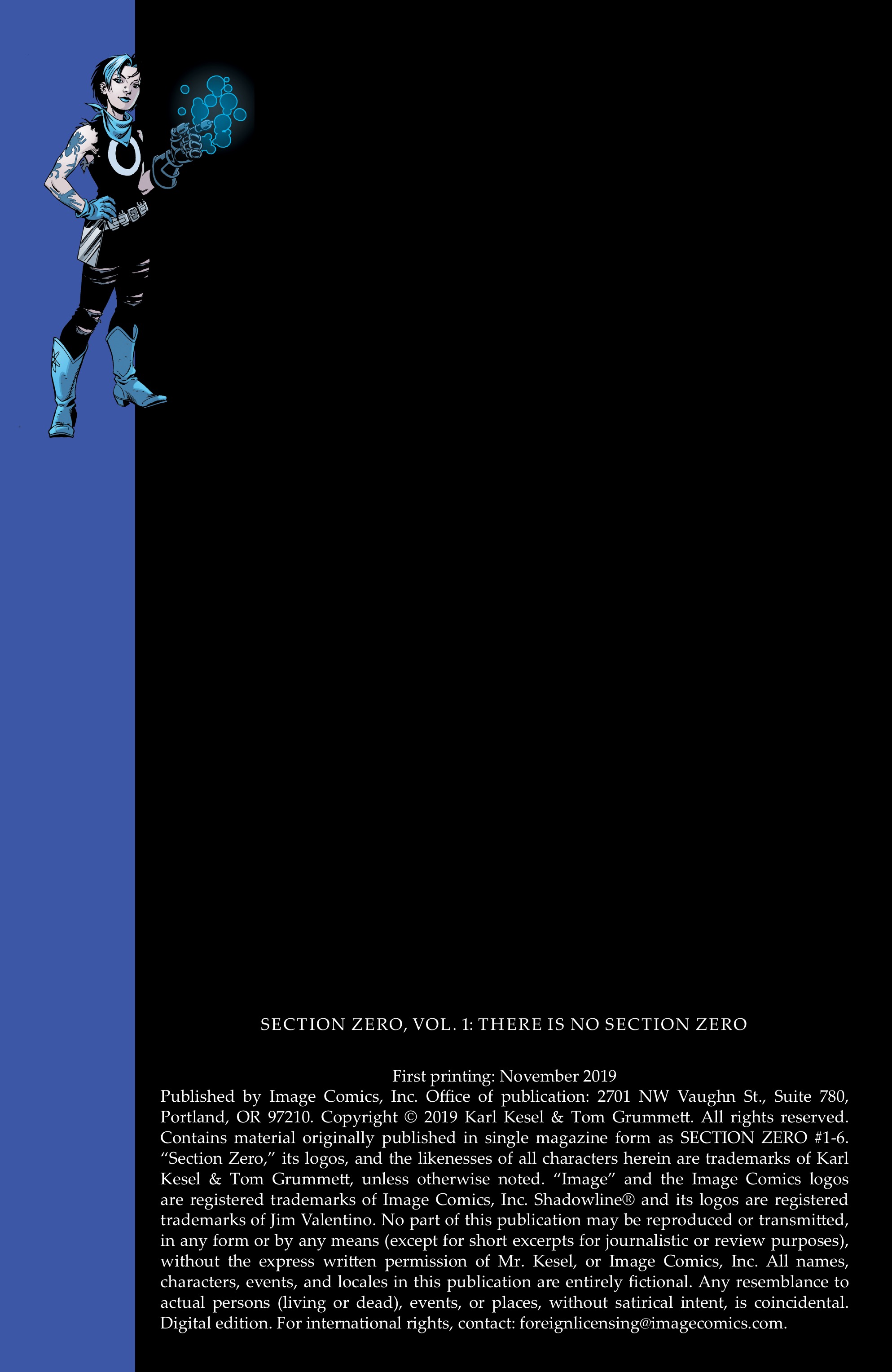 Read online Section Zero (2019) comic -  Issue # _TPB (Part 1) - 3