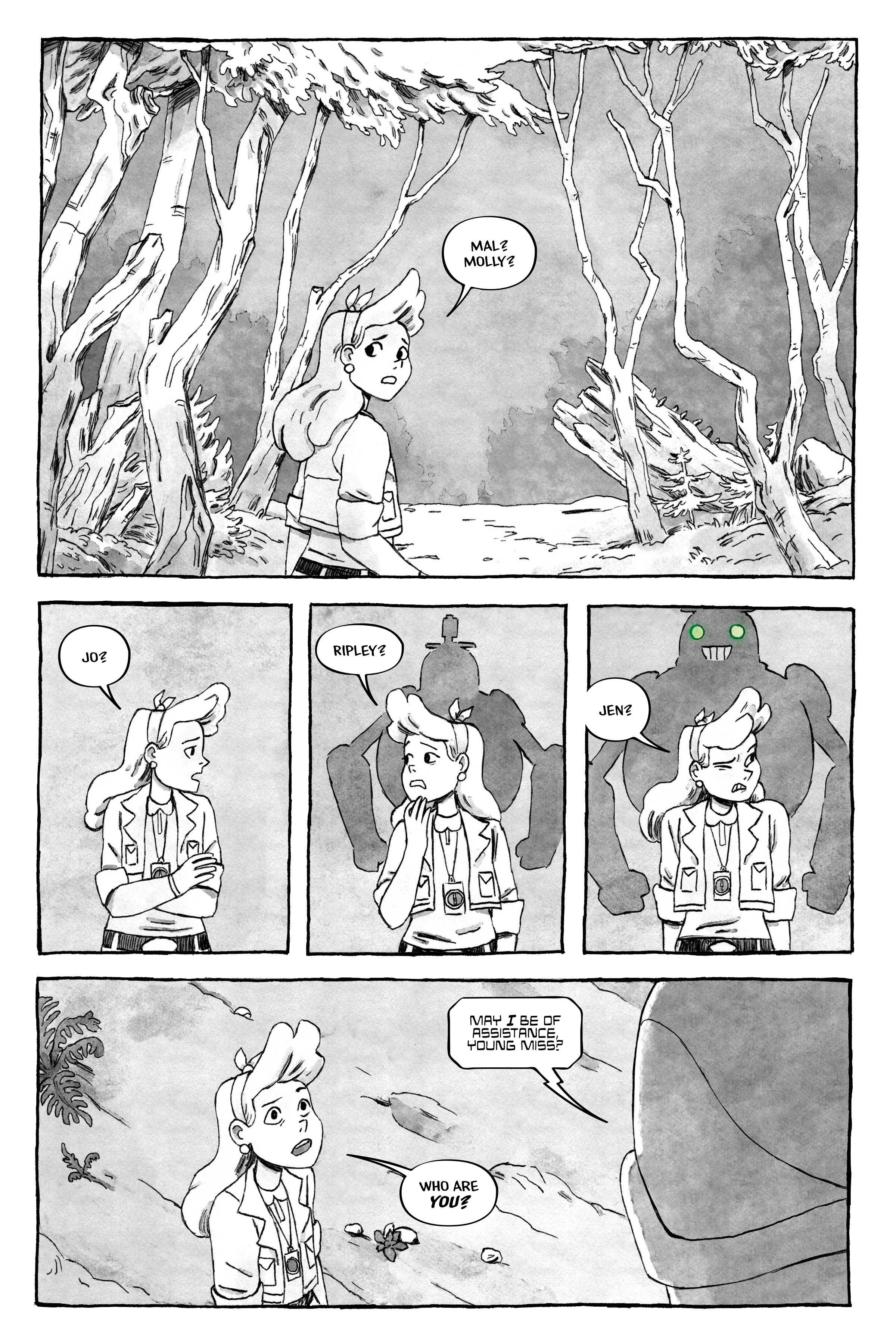 Read online Lumberjanes: The Infernal Compass comic -  Issue # TPB - 22