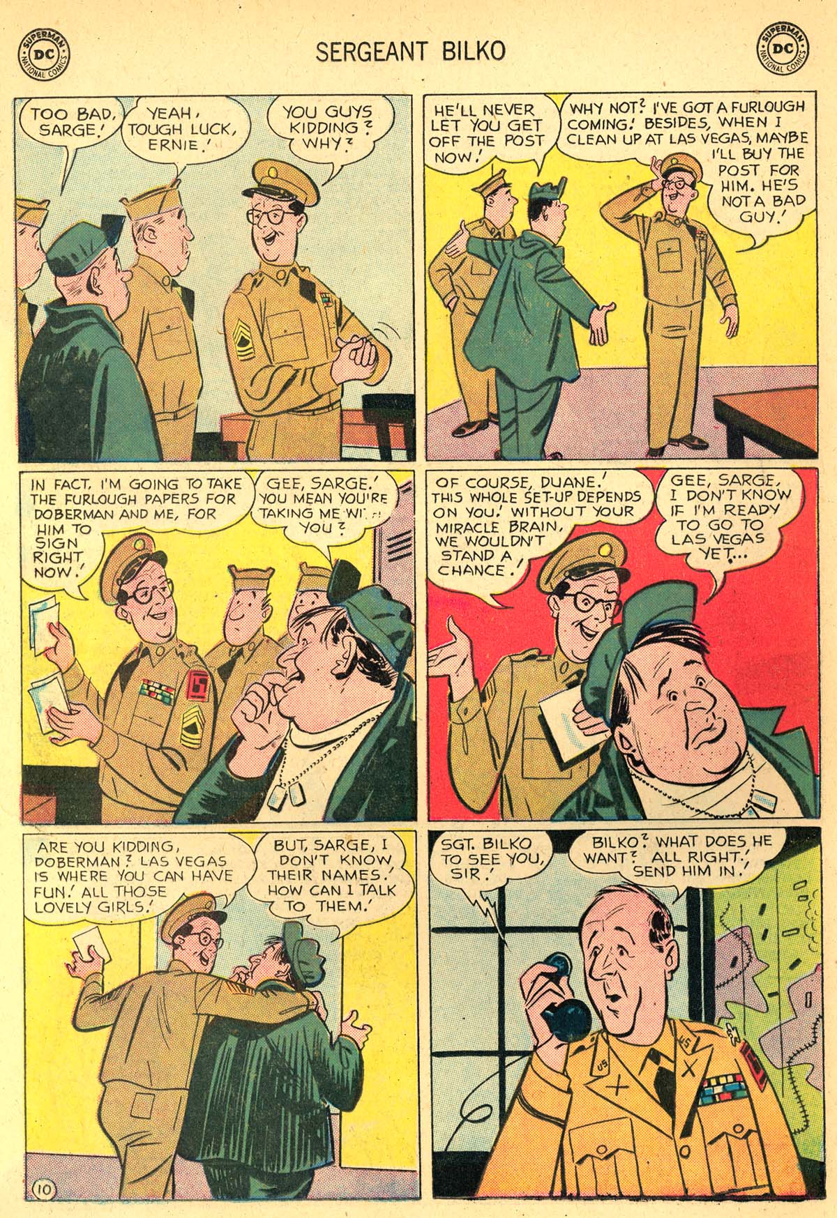 Read online Sergeant Bilko comic -  Issue #4 - 12