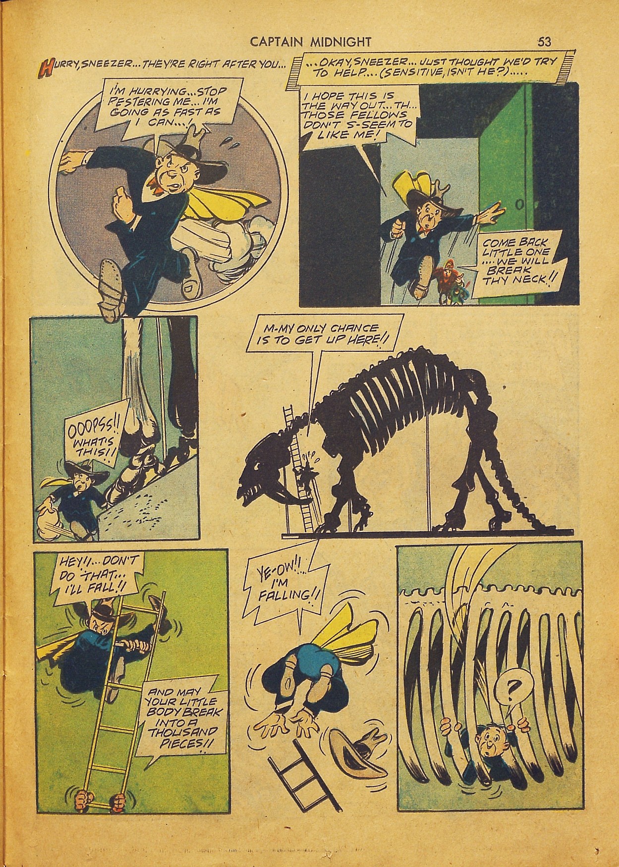 Read online Captain Midnight (1942) comic -  Issue #2 - 52