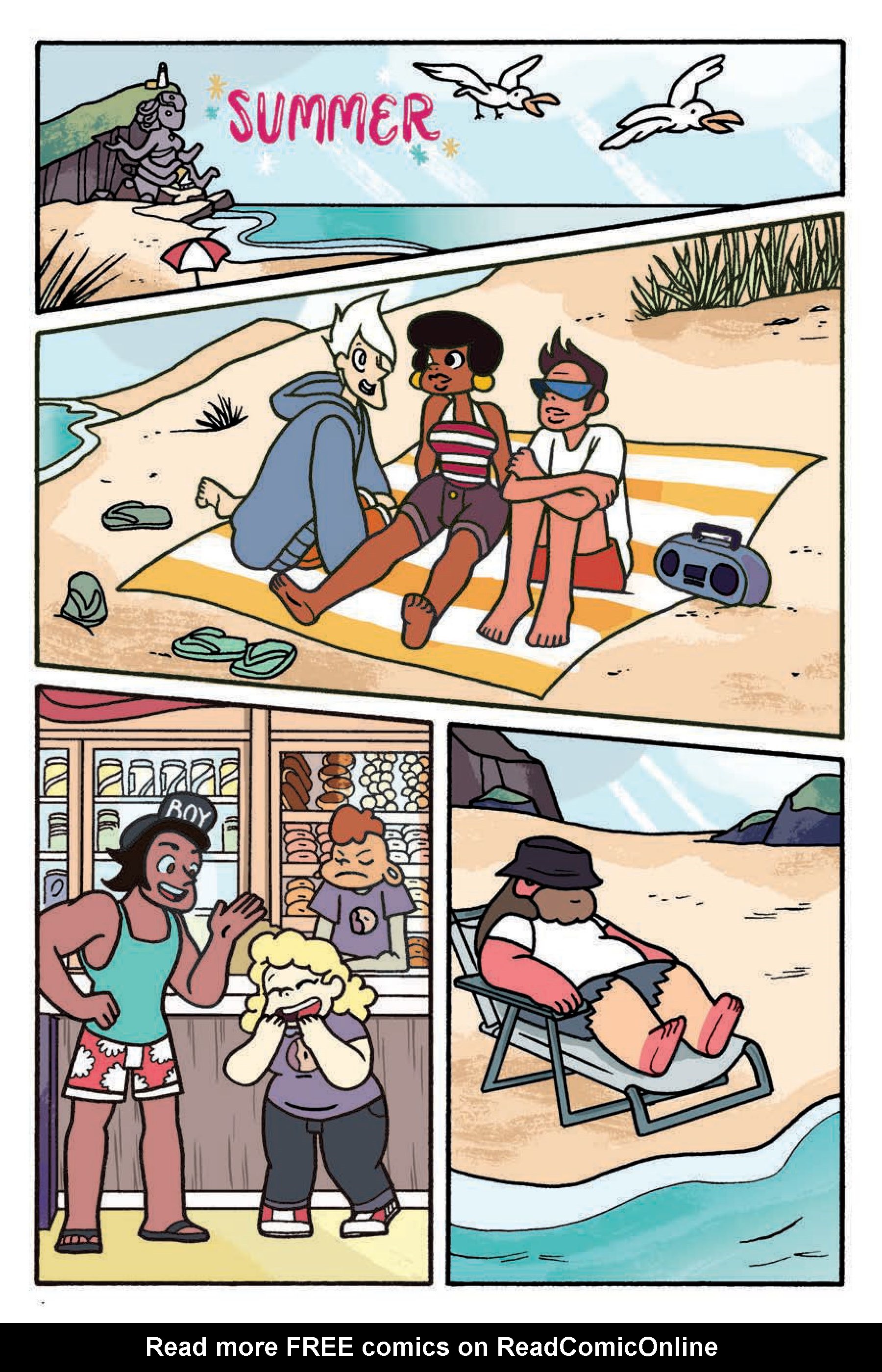 Read online Steven Universe: Too Cool For School comic -  Issue # TPB - 138