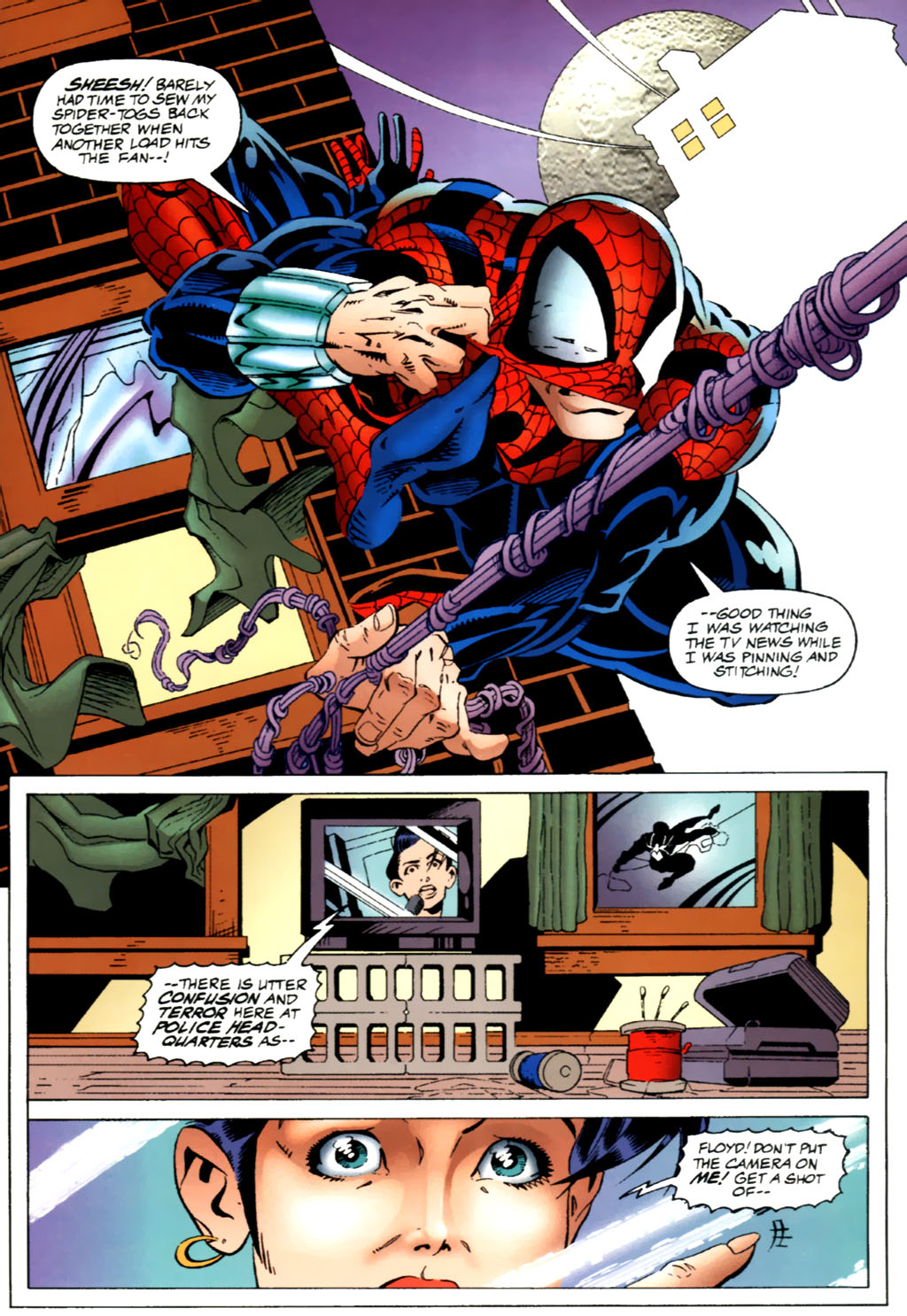 Read online Venom: Along Came a Spider comic -  Issue #3 - 2