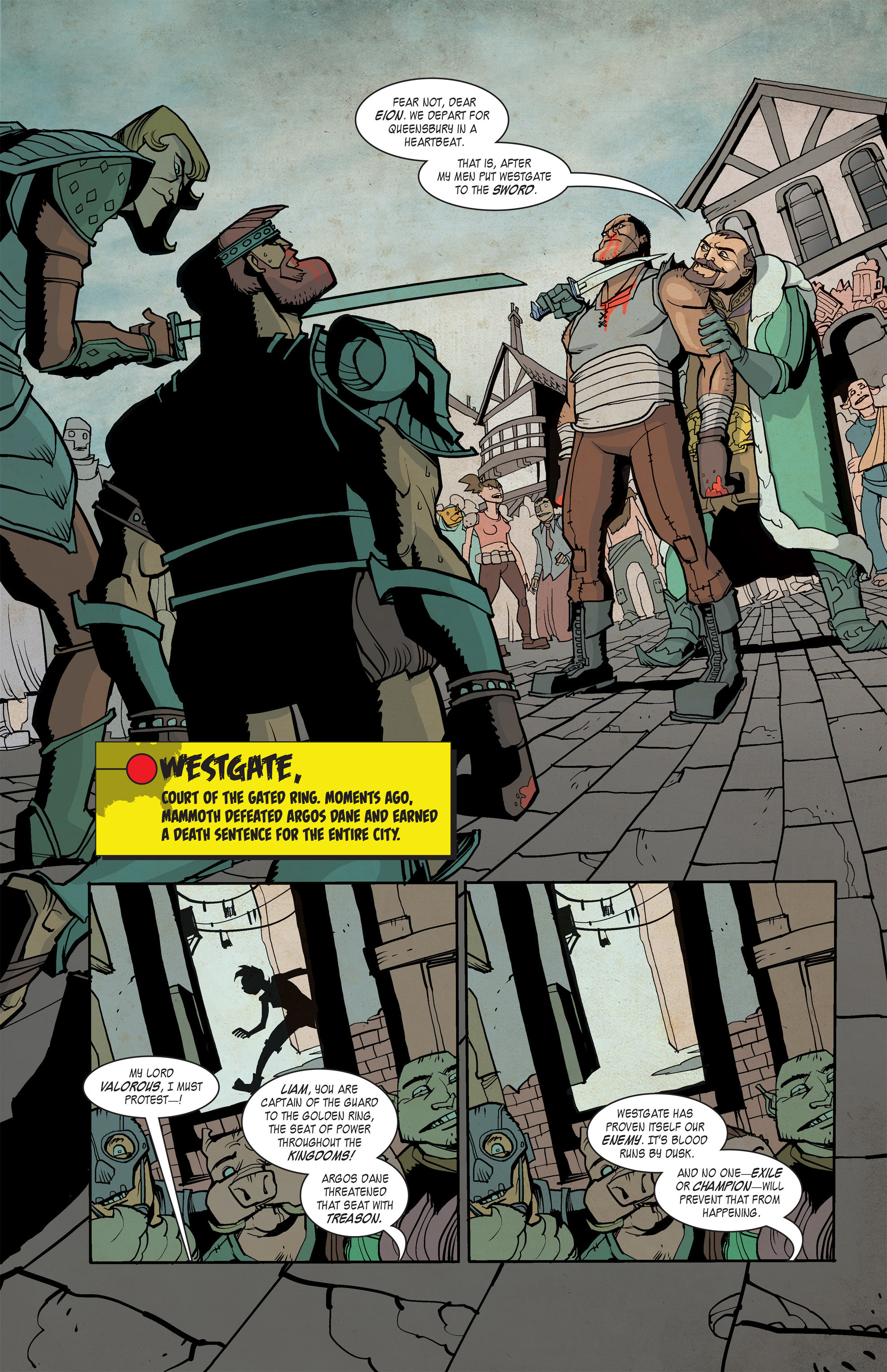 Read online Kings and Canvas comic -  Issue #4 - 4