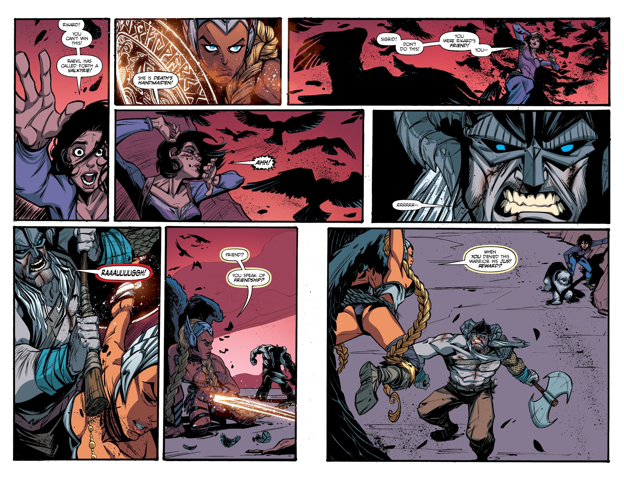 Read online Brides of Helheim comic -  Issue #4 - 5