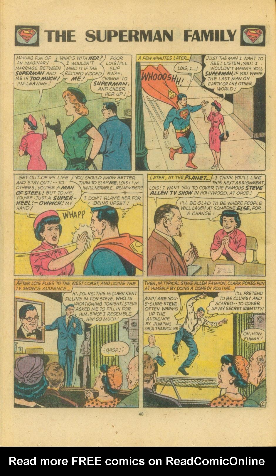 Read online The Superman Family comic -  Issue #170 - 48
