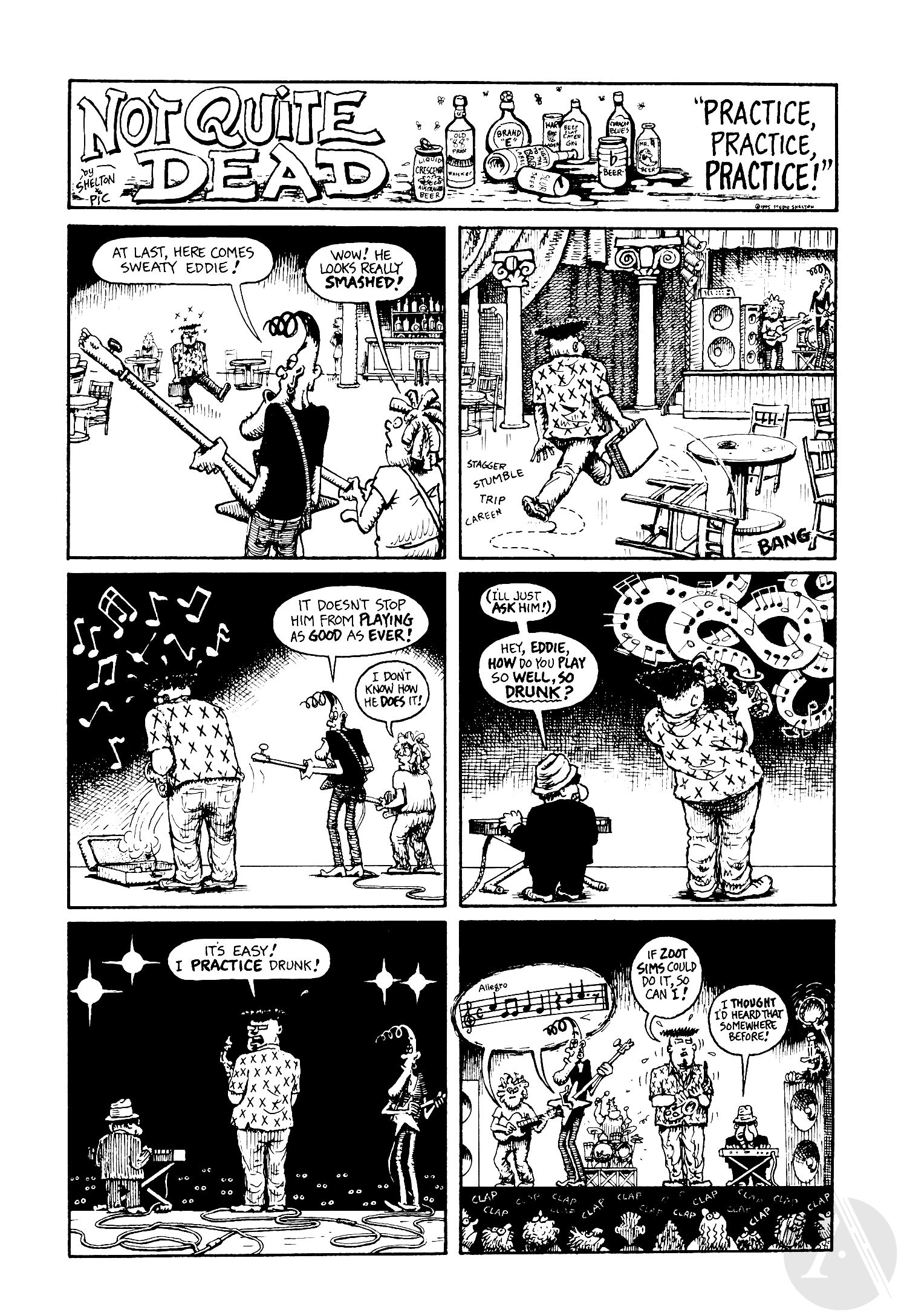 Read online Not Quite Dead comic -  Issue #4 - 2