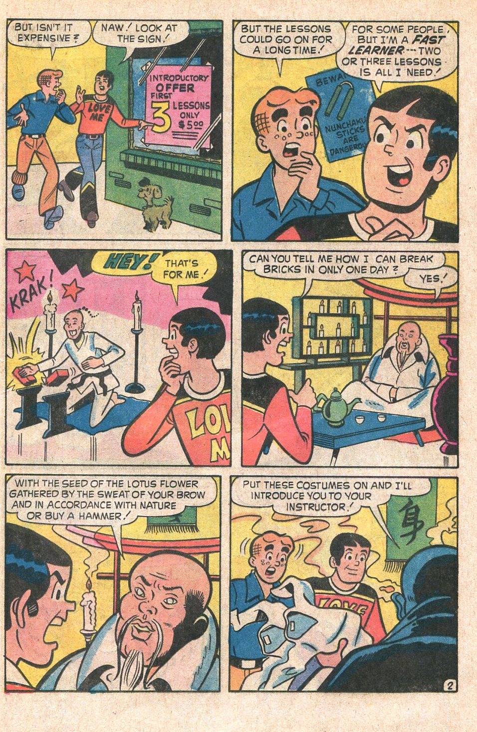 Read online Reggie and Me (1966) comic -  Issue #71 - 21