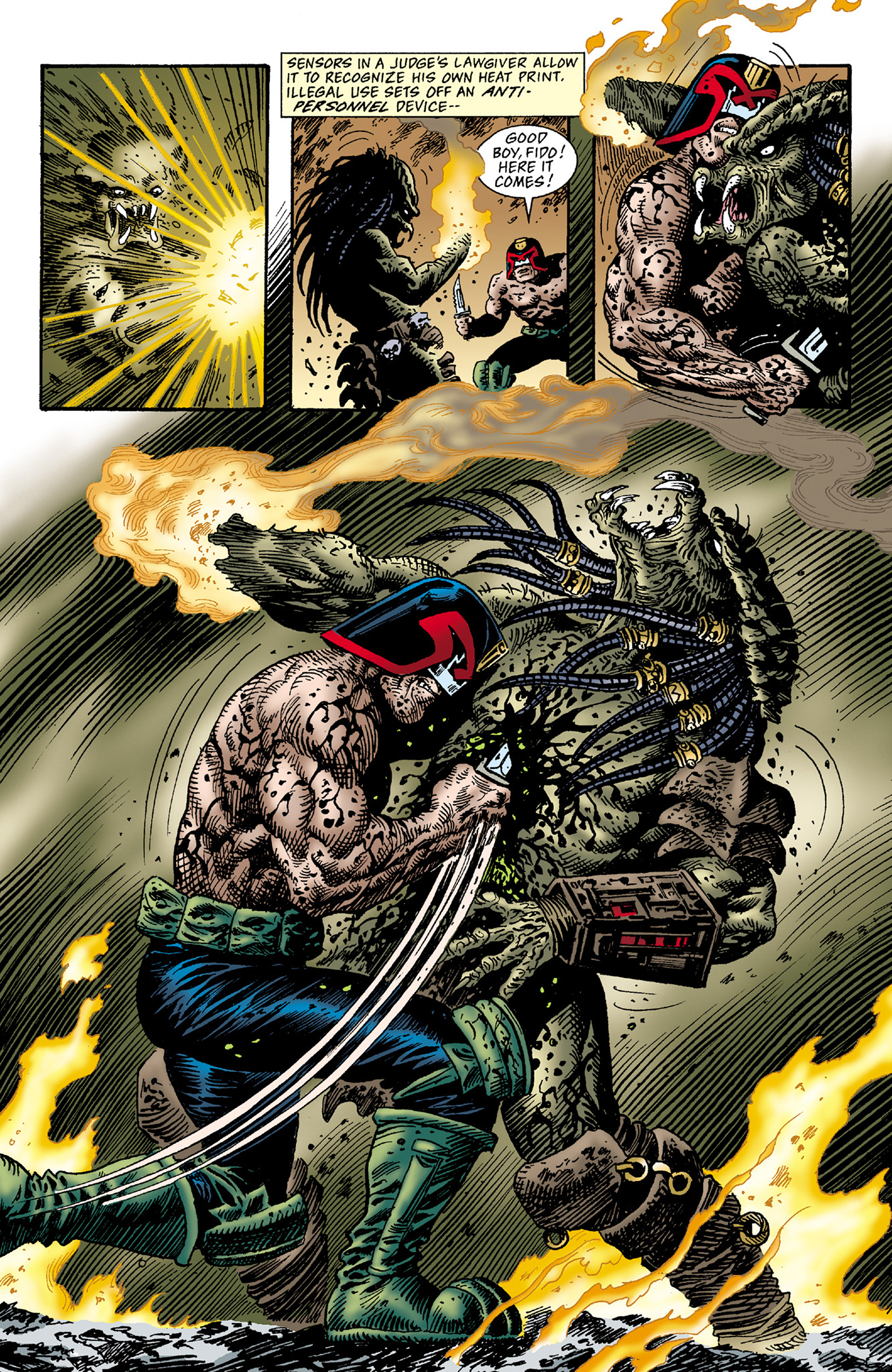 Read online Predator vs. Judge Dredd vs. Aliens: Incubus and Other Stories comic -  Issue # TPB (Part 1) - 68