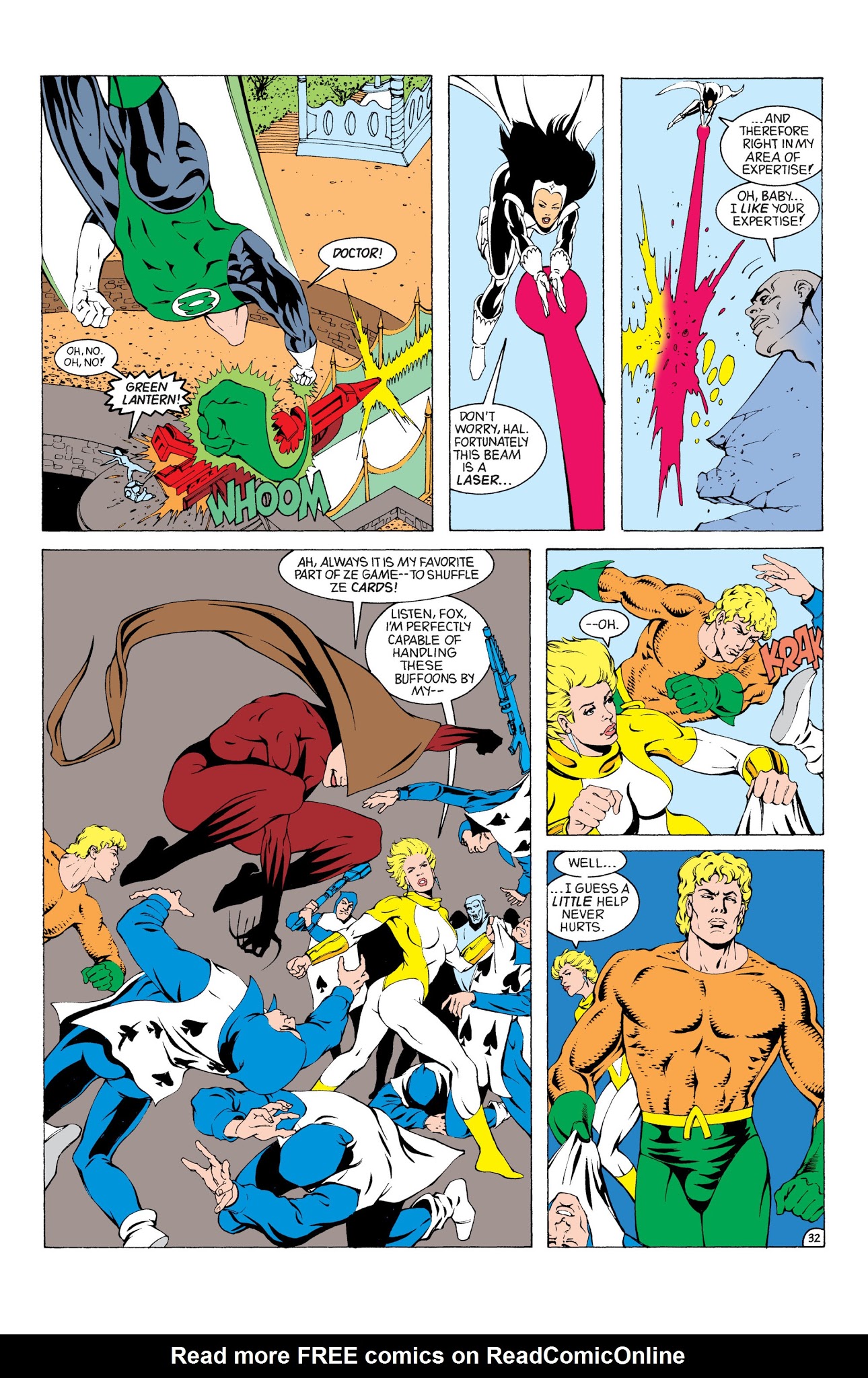 Read online Superman & The Justice League America comic -  Issue #1 - 37