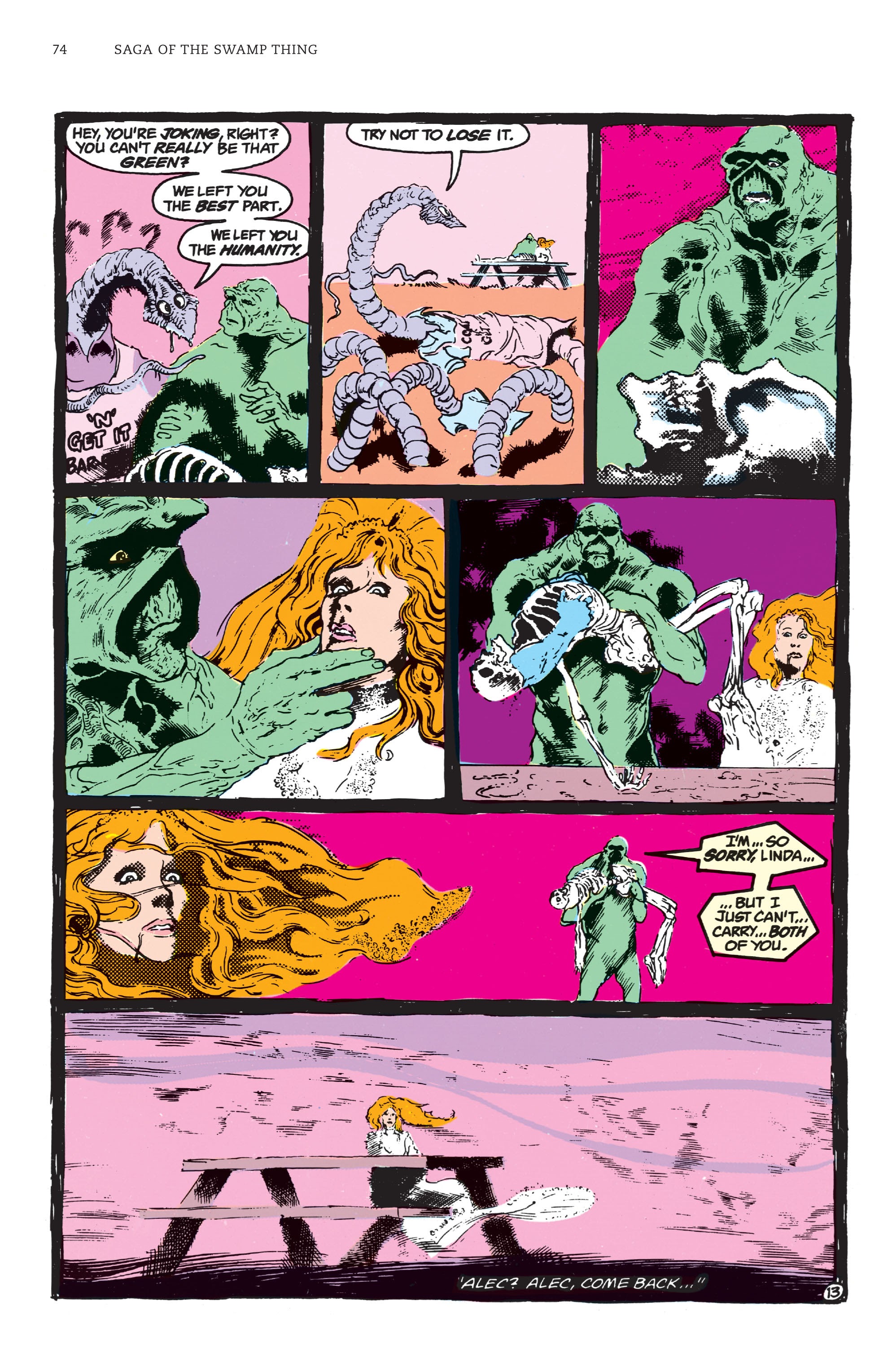 Read online Saga of the Swamp Thing comic -  Issue # TPB 1 (Part 1) - 73