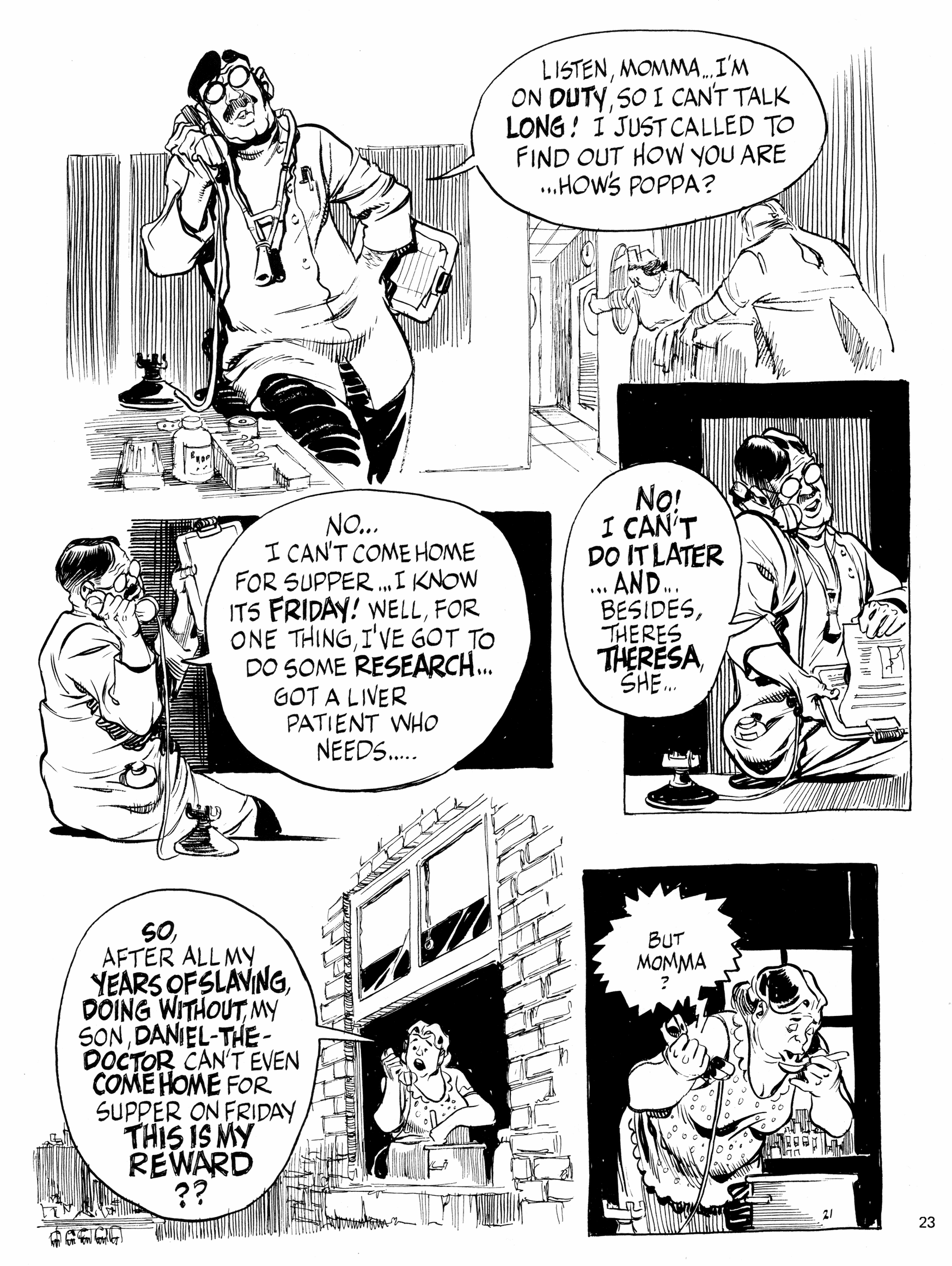 Read online Will Eisner's Quarterly comic -  Issue #1 - 25