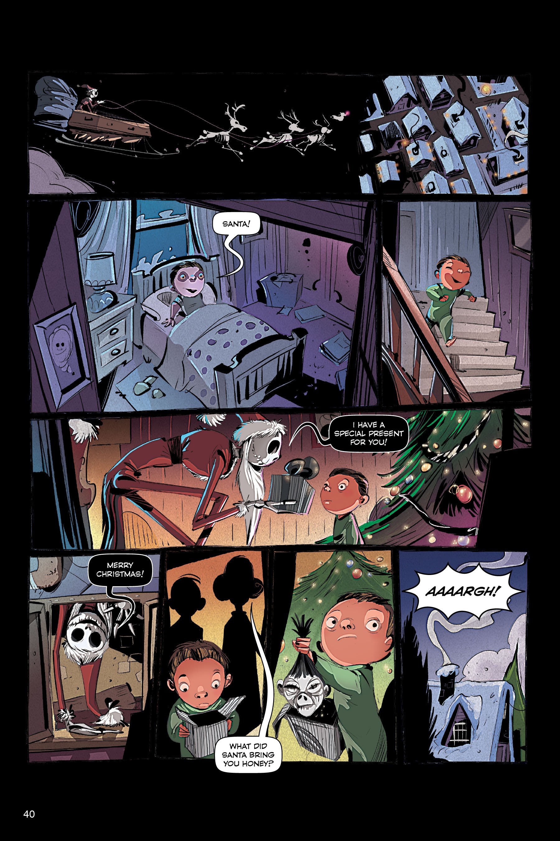 Read online Disney The Nightmare Before Christmas: The Story of the Movie in Comics comic -  Issue # Full - 39