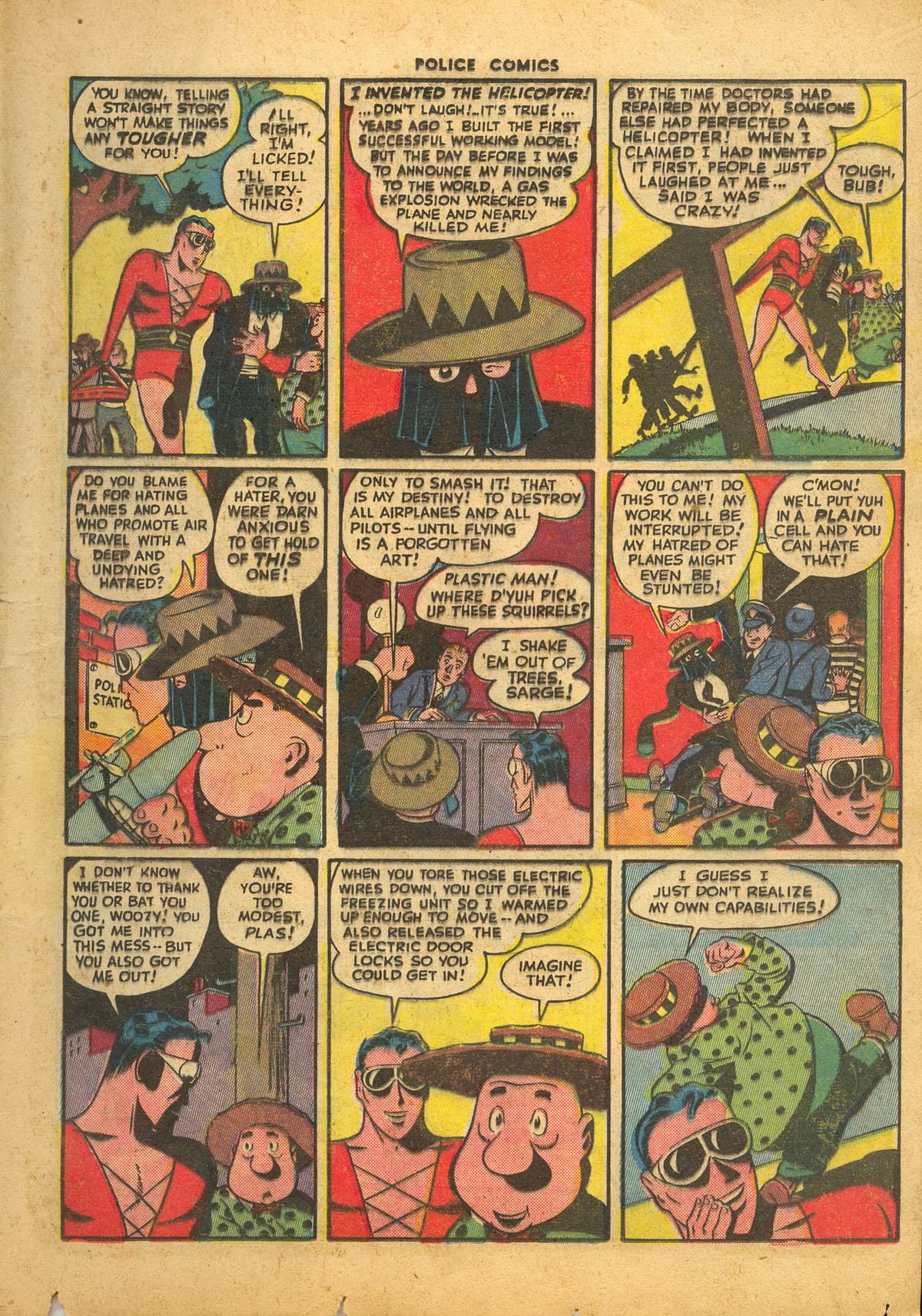 Read online Police Comics comic -  Issue #33 - 17