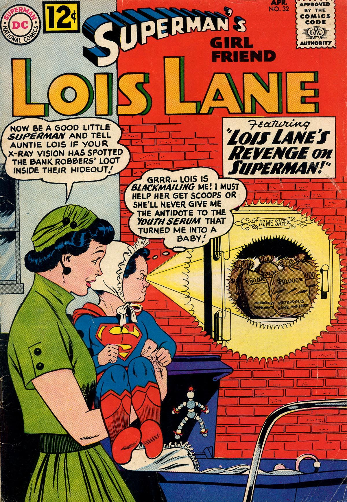 Read online Superman's Girl Friend, Lois Lane comic -  Issue #32 - 1