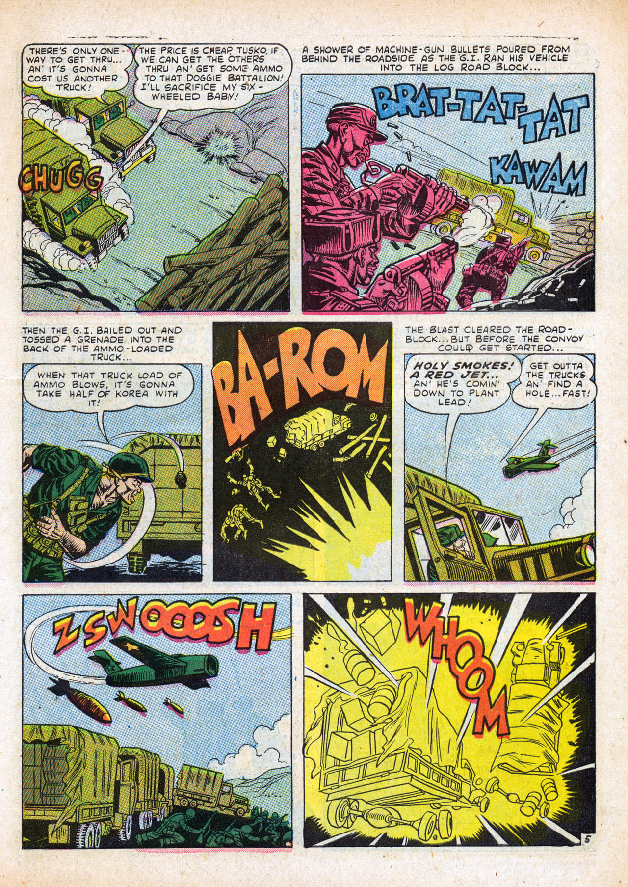 Read online War Action comic -  Issue #7 - 7