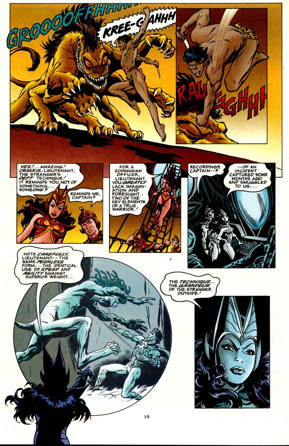 Read online Tarzan/John Carter: Warlords of Mars comic -  Issue #1 - 17
