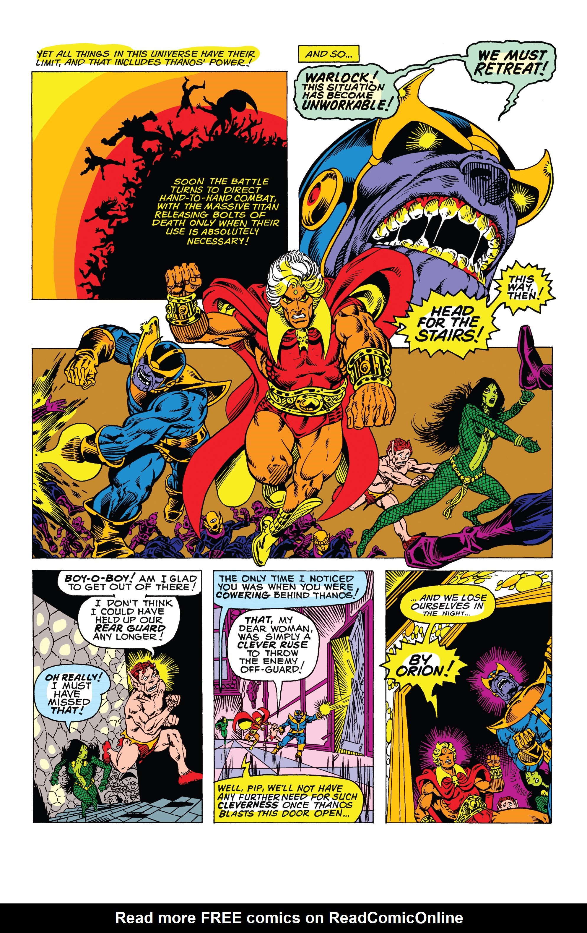 Read online Marvel Tales: Thanos comic -  Issue # Full - 9