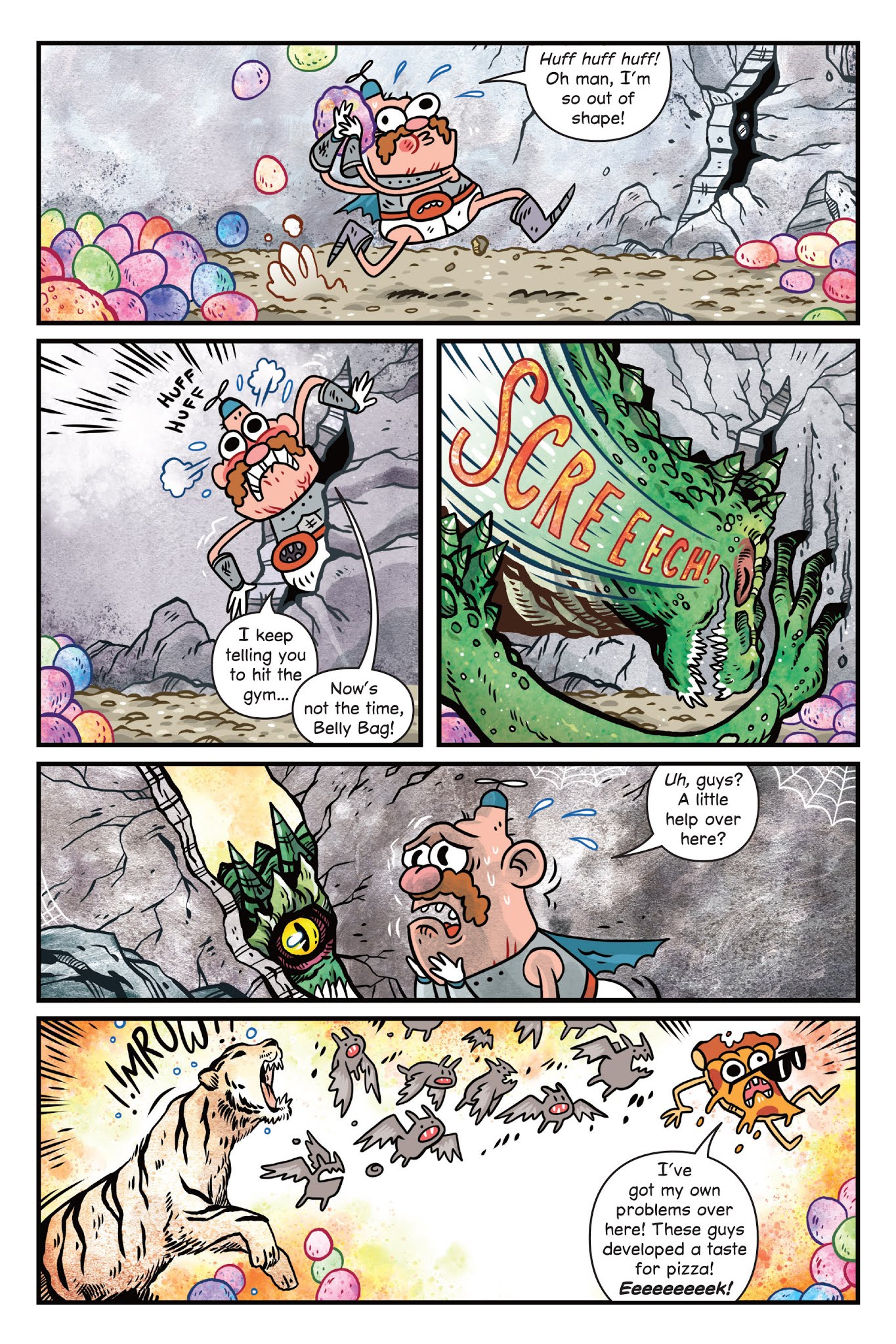 Read online Uncle Grandpa and the Time Casserole comic -  Issue # TPB - 123