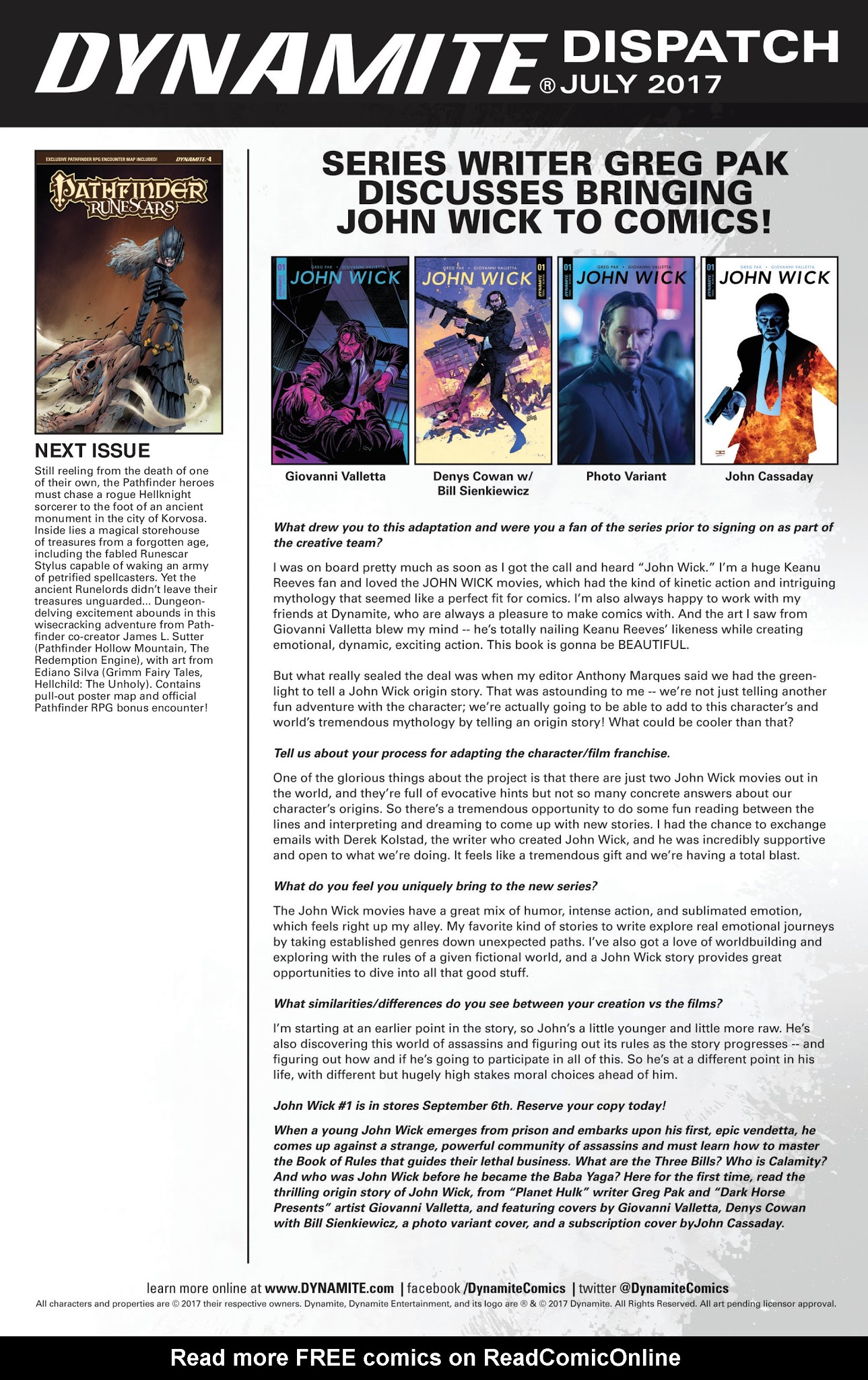 Read online Pathfinder: Runescars comic -  Issue #3 - 31