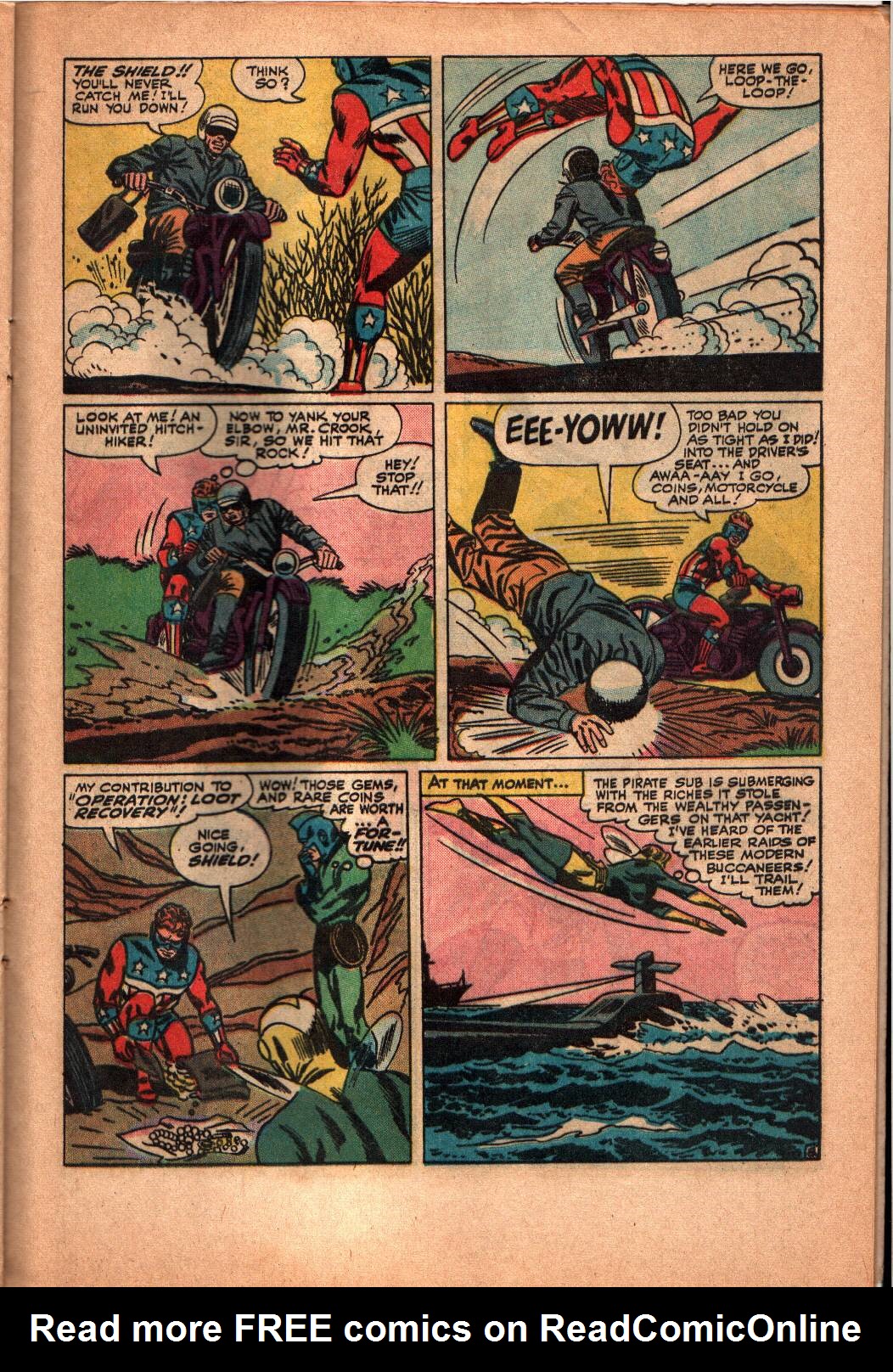 Read online Fly Man comic -  Issue #33 - 17