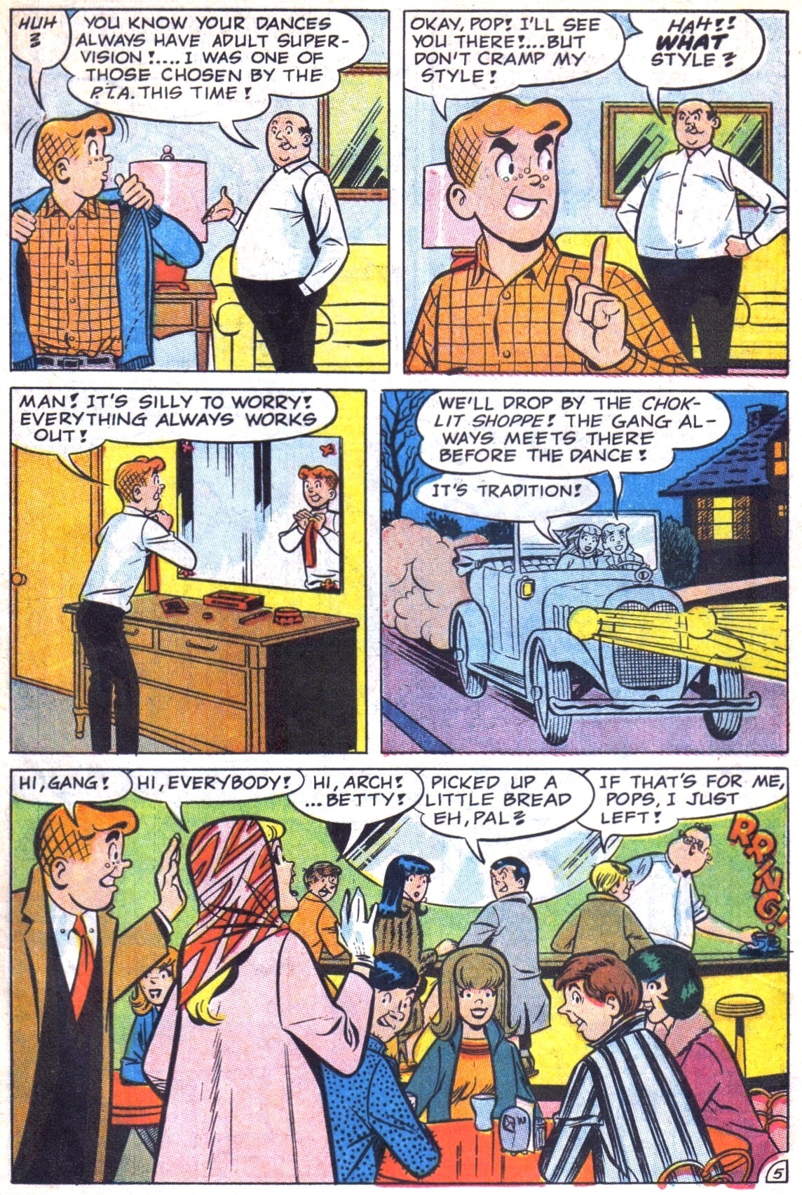 Read online Archie (1960) comic -  Issue #183 - 7