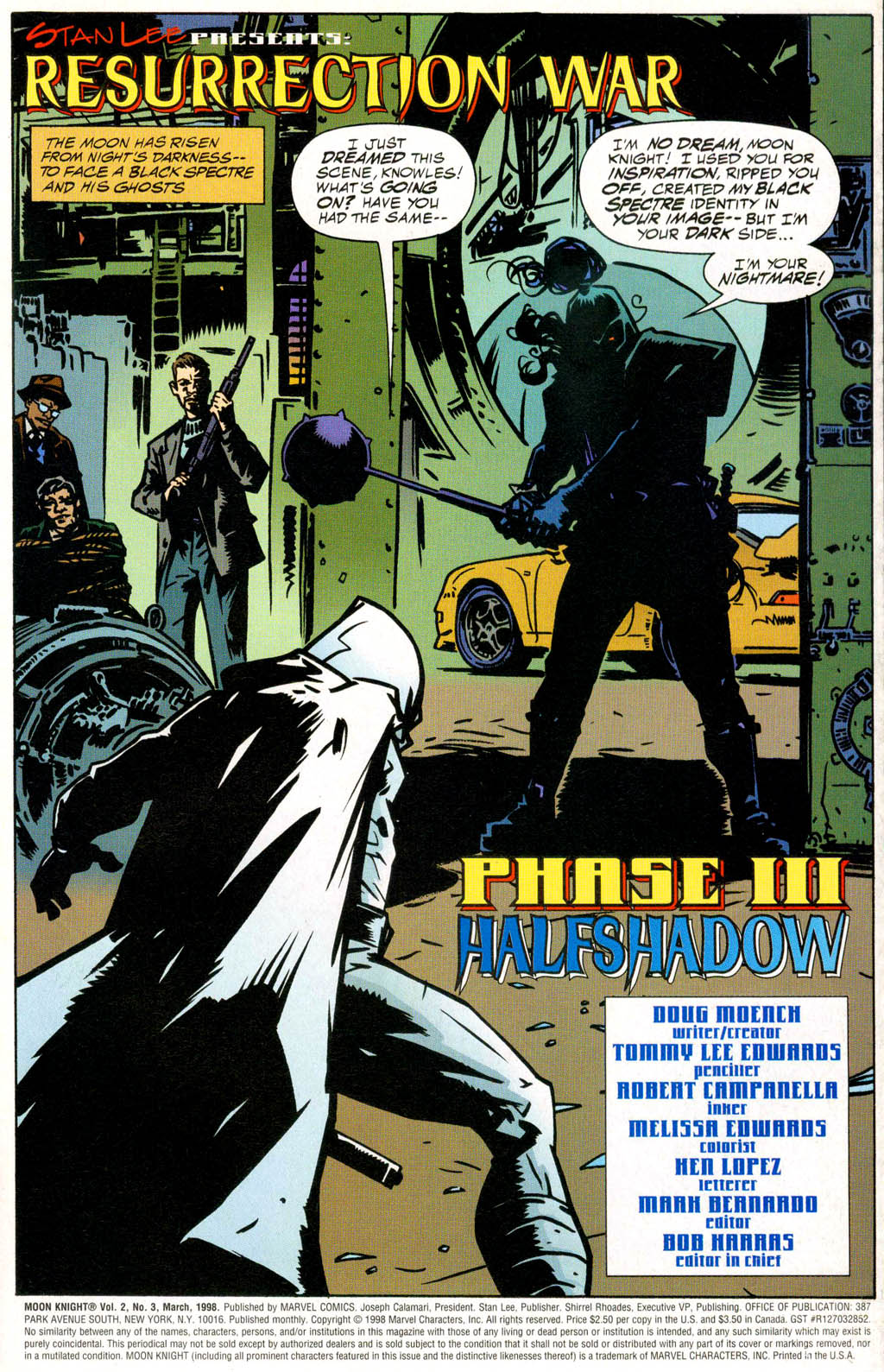 Read online Moon Knight (1998) comic -  Issue #3 - 3