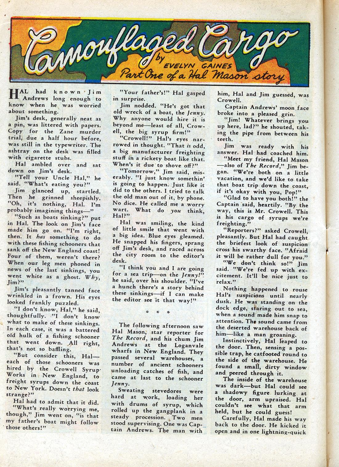 Read online Sensation (Mystery) Comics comic -  Issue #26 - 40