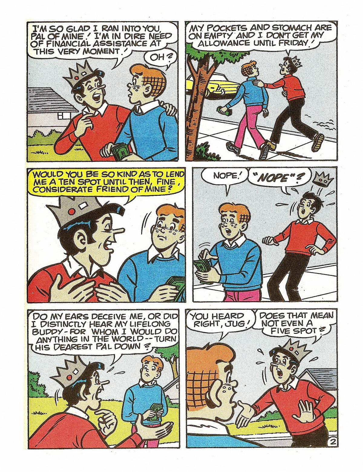 Read online Jughead's Double Digest Magazine comic -  Issue #68 - 109