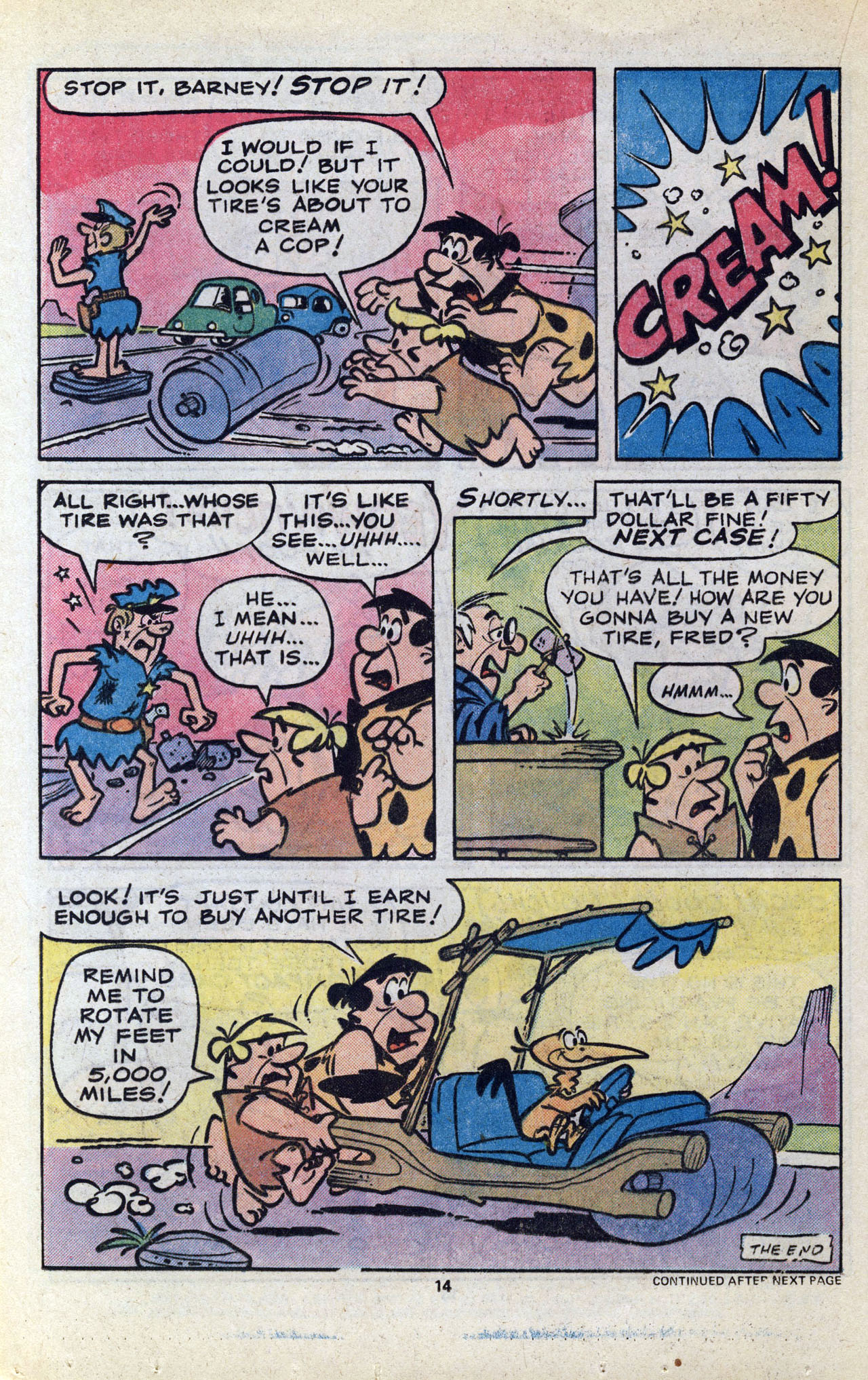 Read online The Flintstones (1977) comic -  Issue #6 - 16