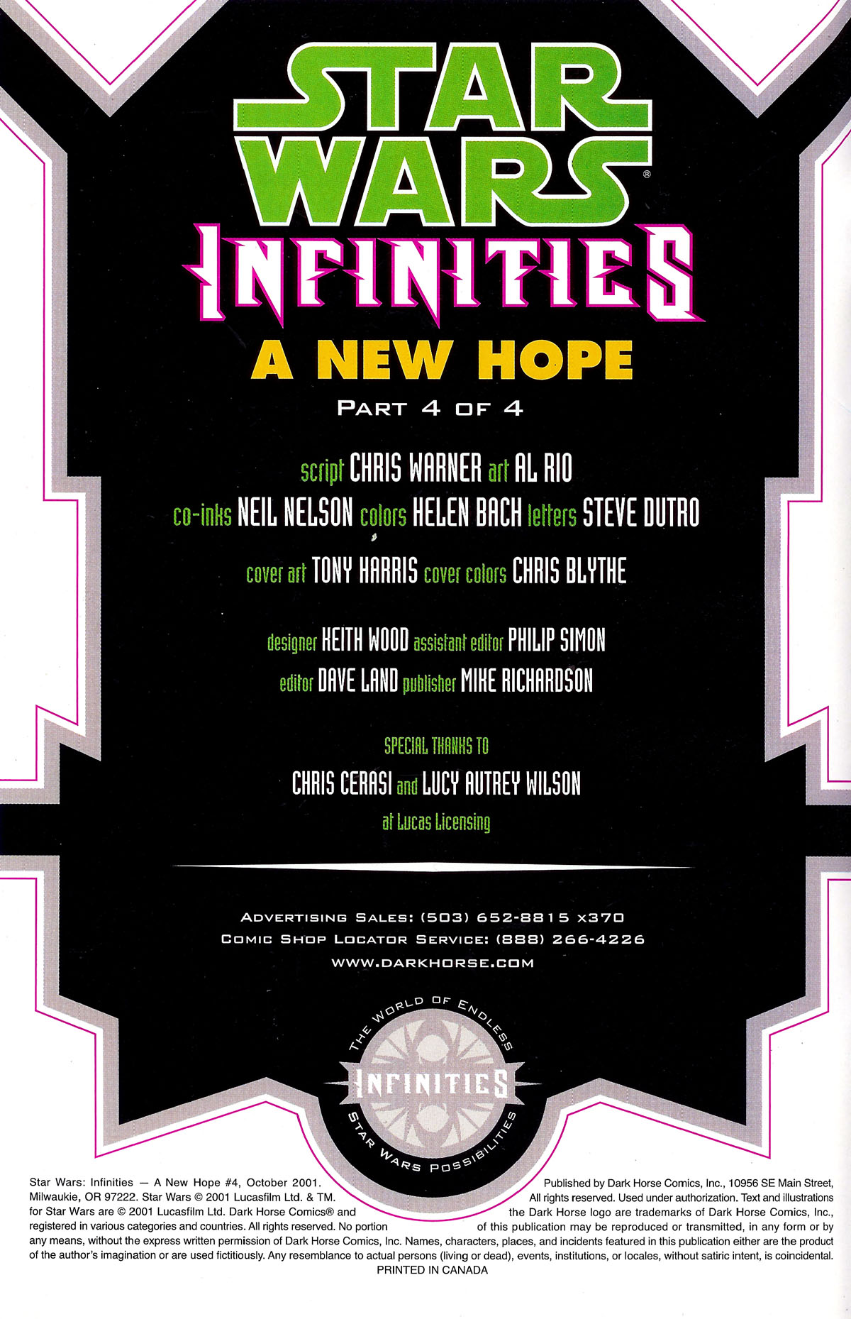 Read online Star Wars: Infinities - A New Hope comic -  Issue #4 - 3