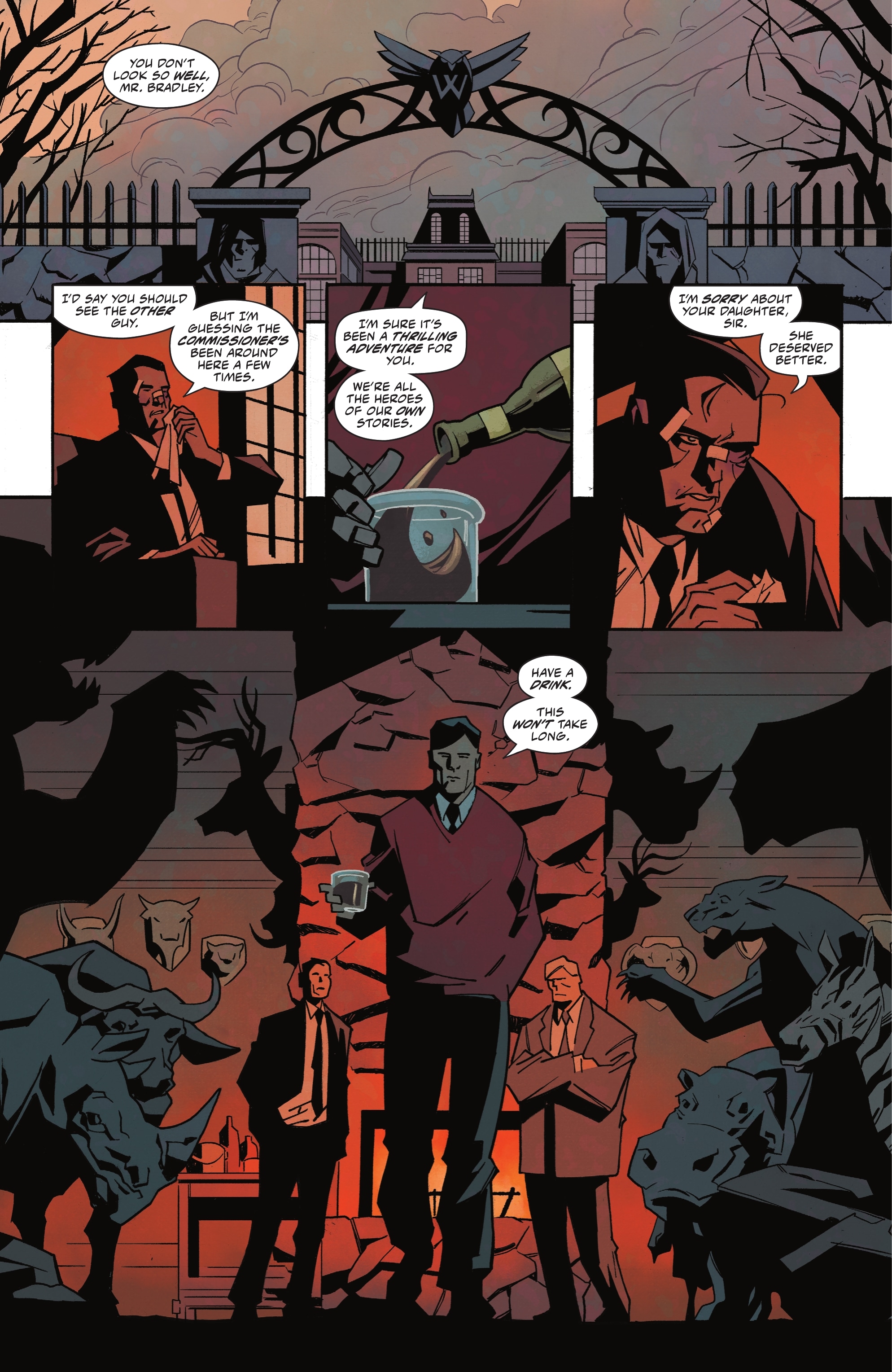 Read online Gotham City: Year One comic -  Issue #4 - 8