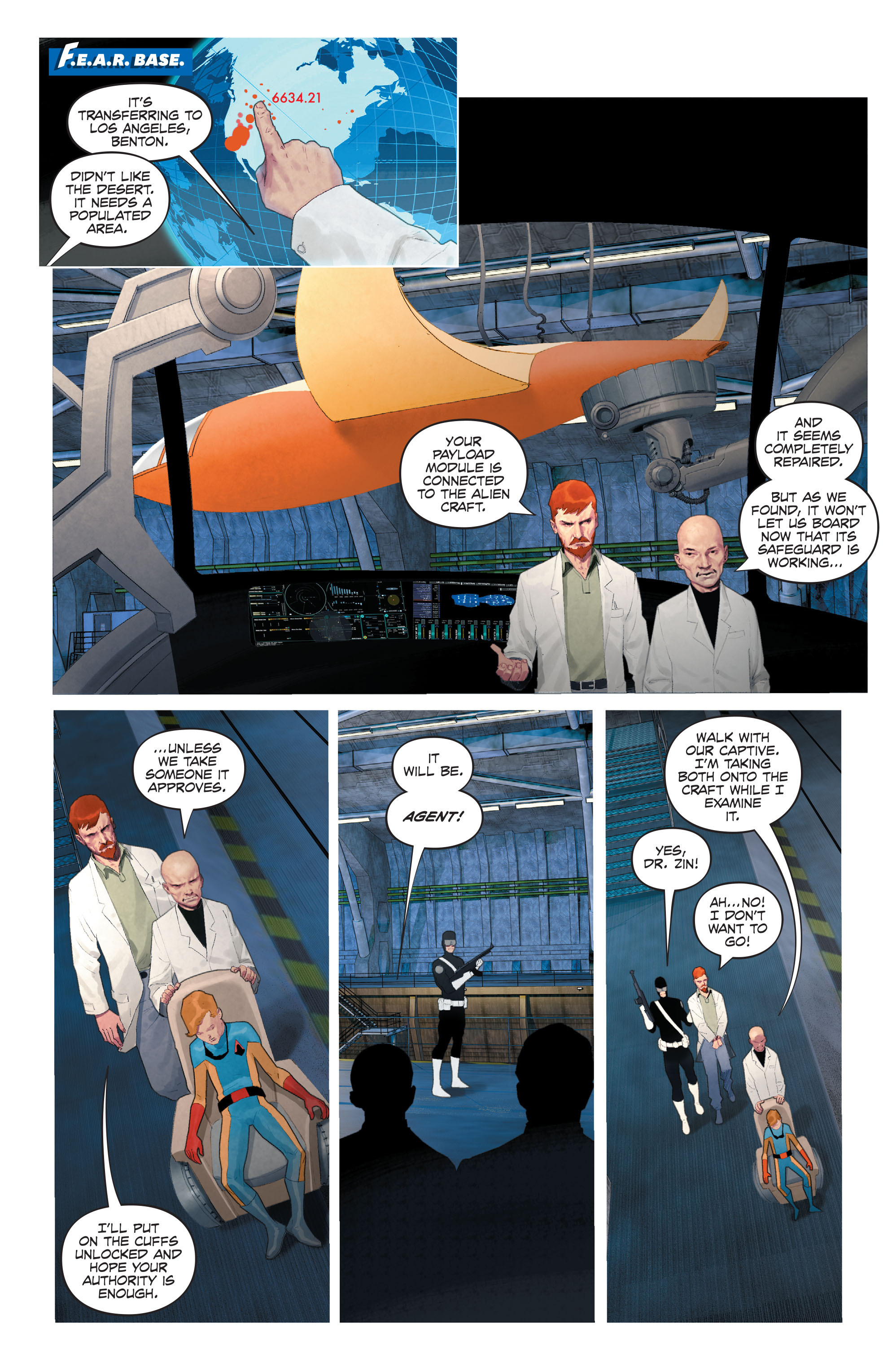 Read online Future Quest comic -  Issue #8 - 9