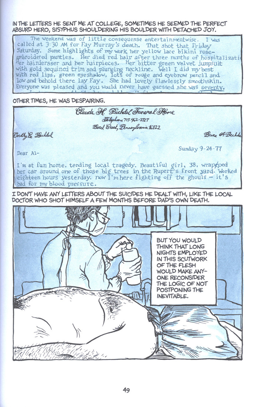 Read online Fun Home: A Family Tragicomic comic -  Issue # TPB - 56