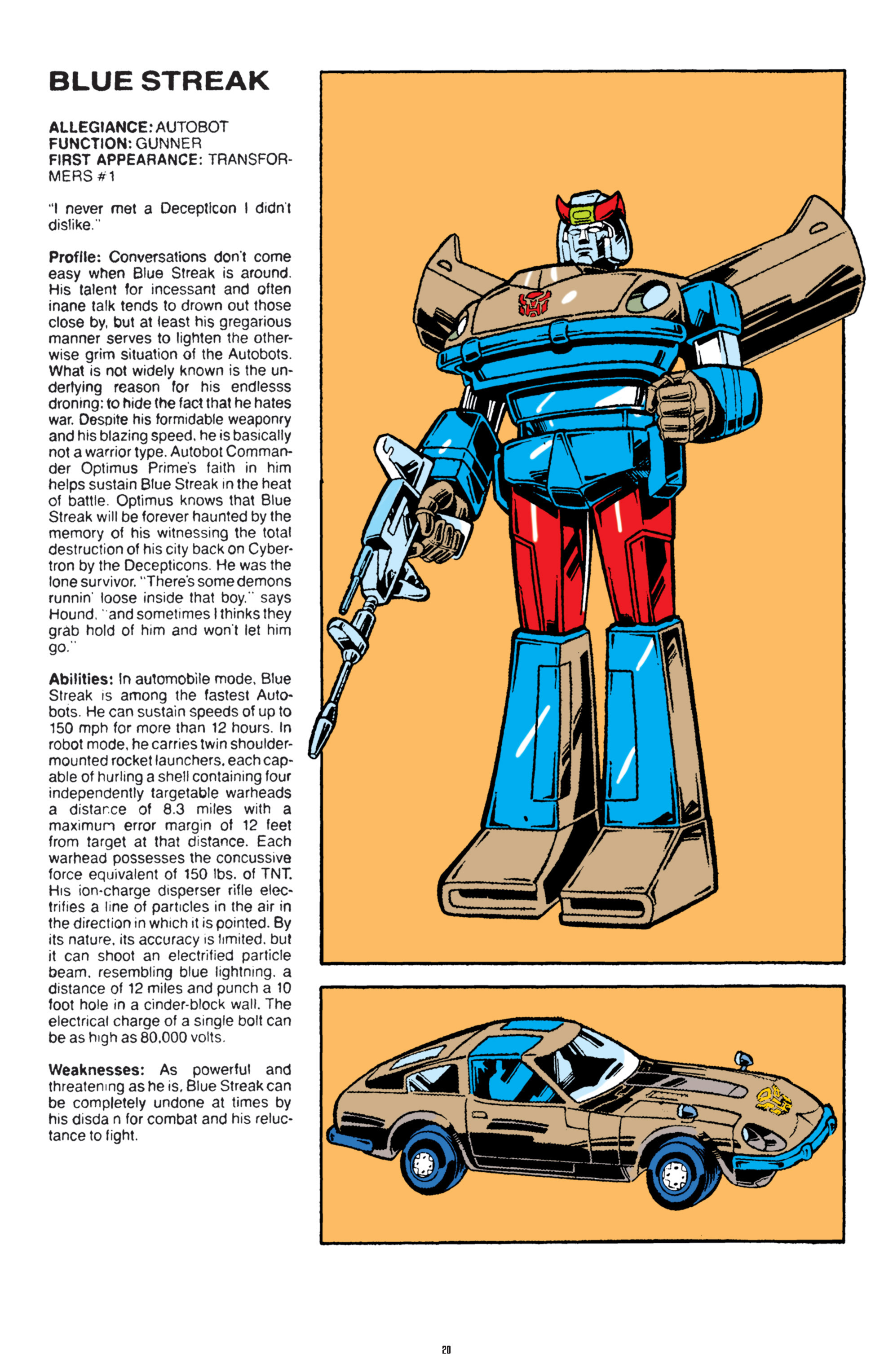 Read online The Transformers Classics comic -  Issue # TPB 8 - 20