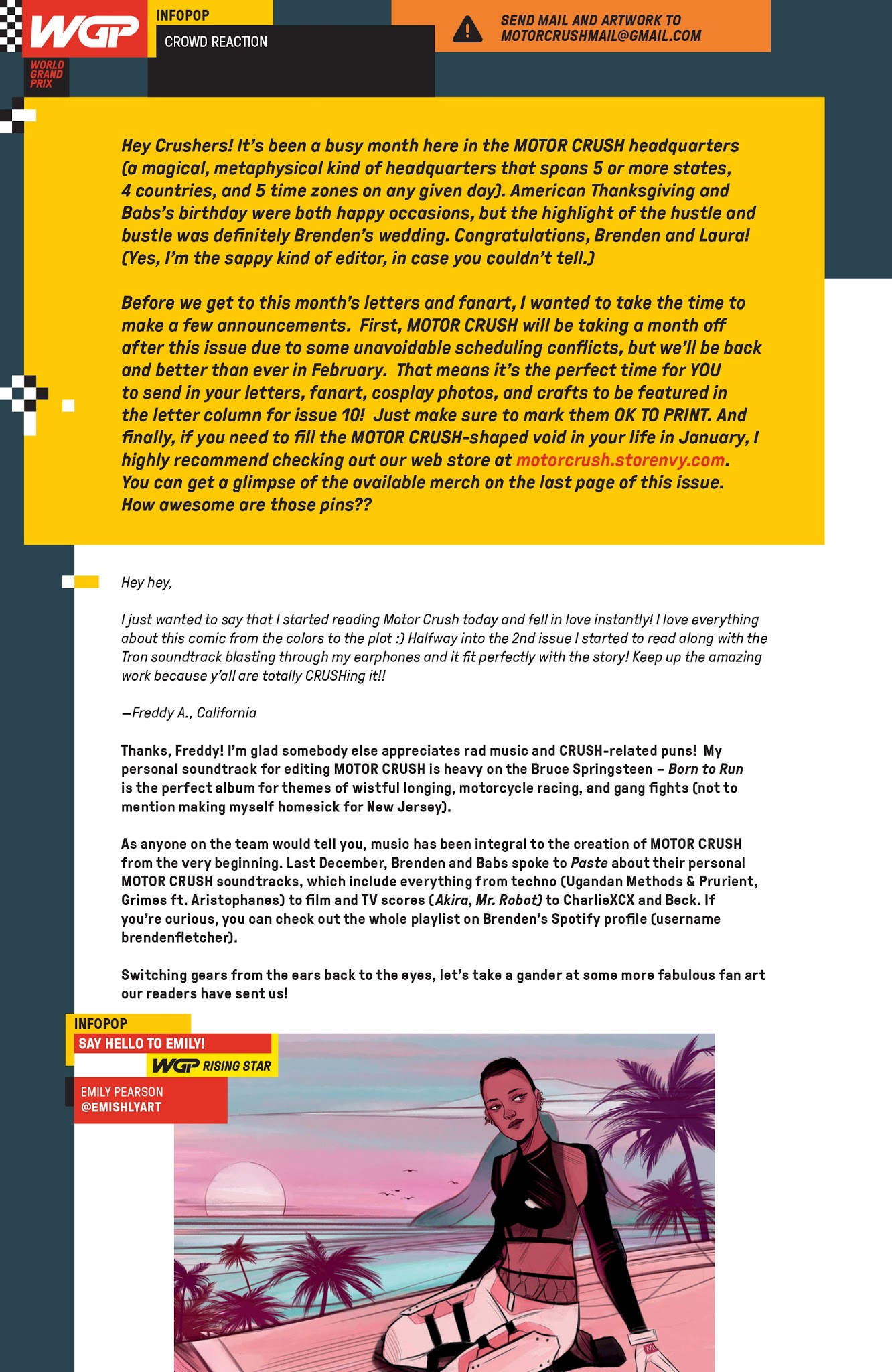 Read online Motor Crush comic -  Issue #9 - 28