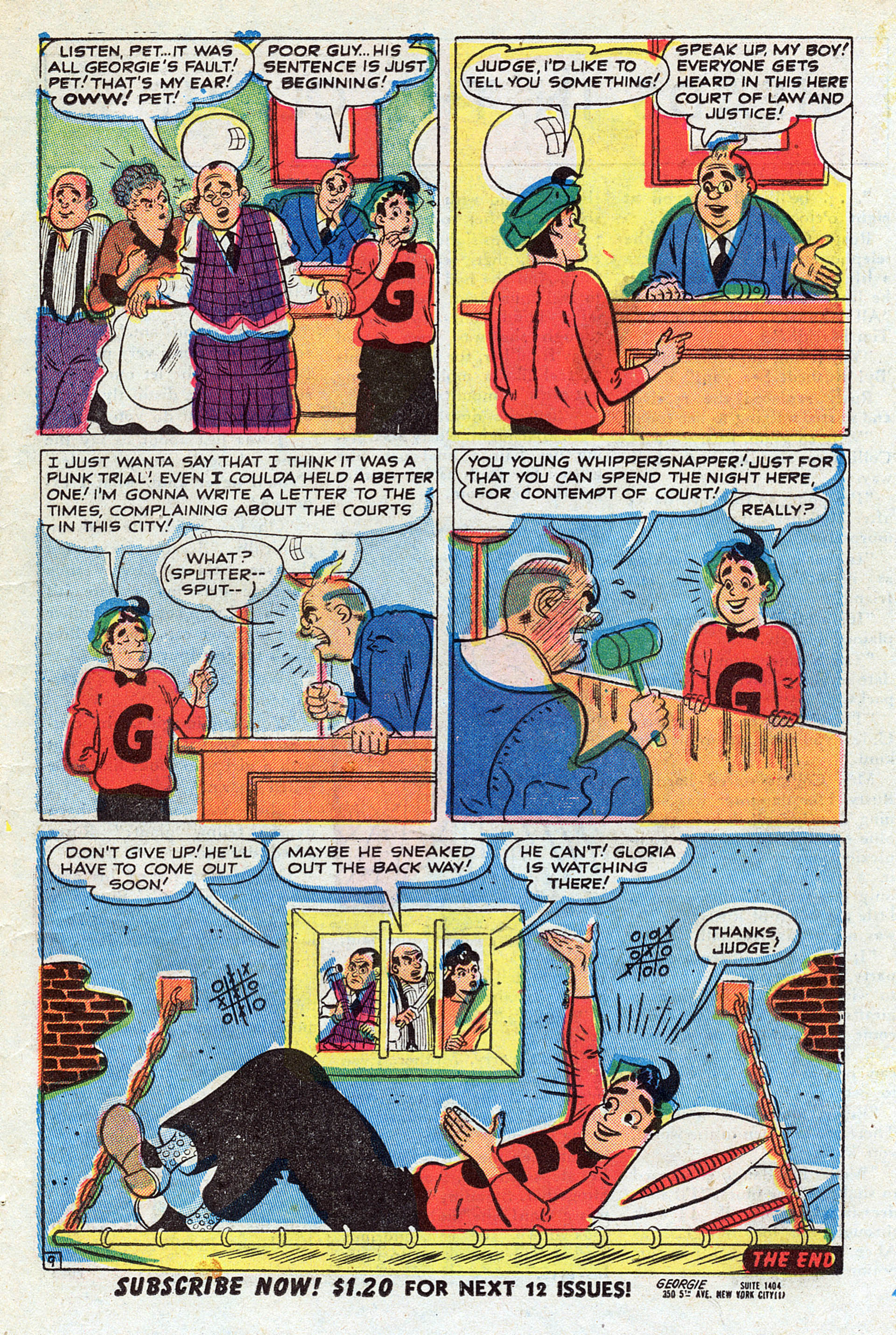 Read online Georgie Comics (1949) comic -  Issue #32 - 11