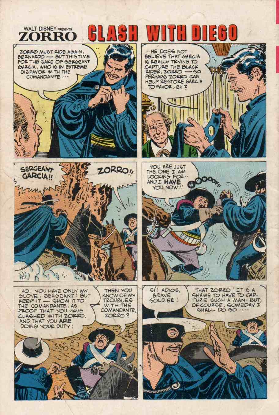 Read online Zorro (1966) comic -  Issue #7 - 36