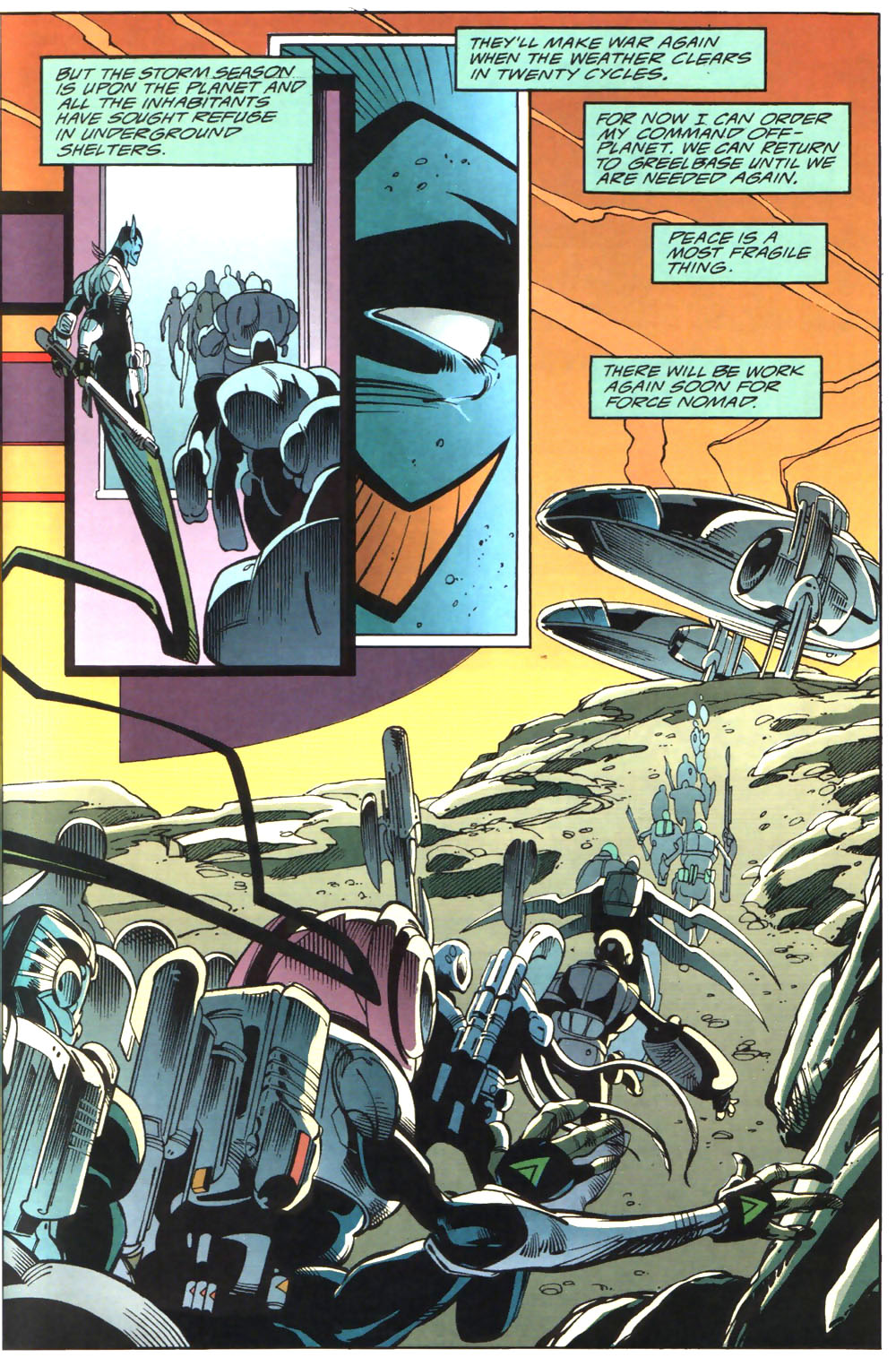 Read online Alien Legion: On the Edge comic -  Issue #1 - 8