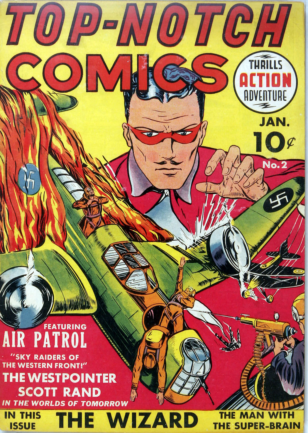 Read online Top-Notch Comics comic -  Issue #2 - 1