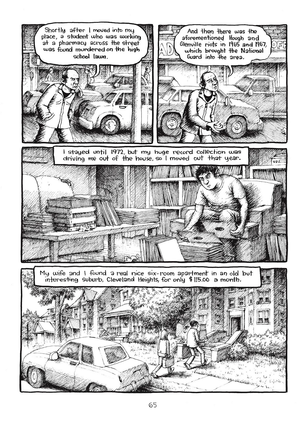 Read online Harvey Pekar's Cleveland comic -  Issue # TPB - 66